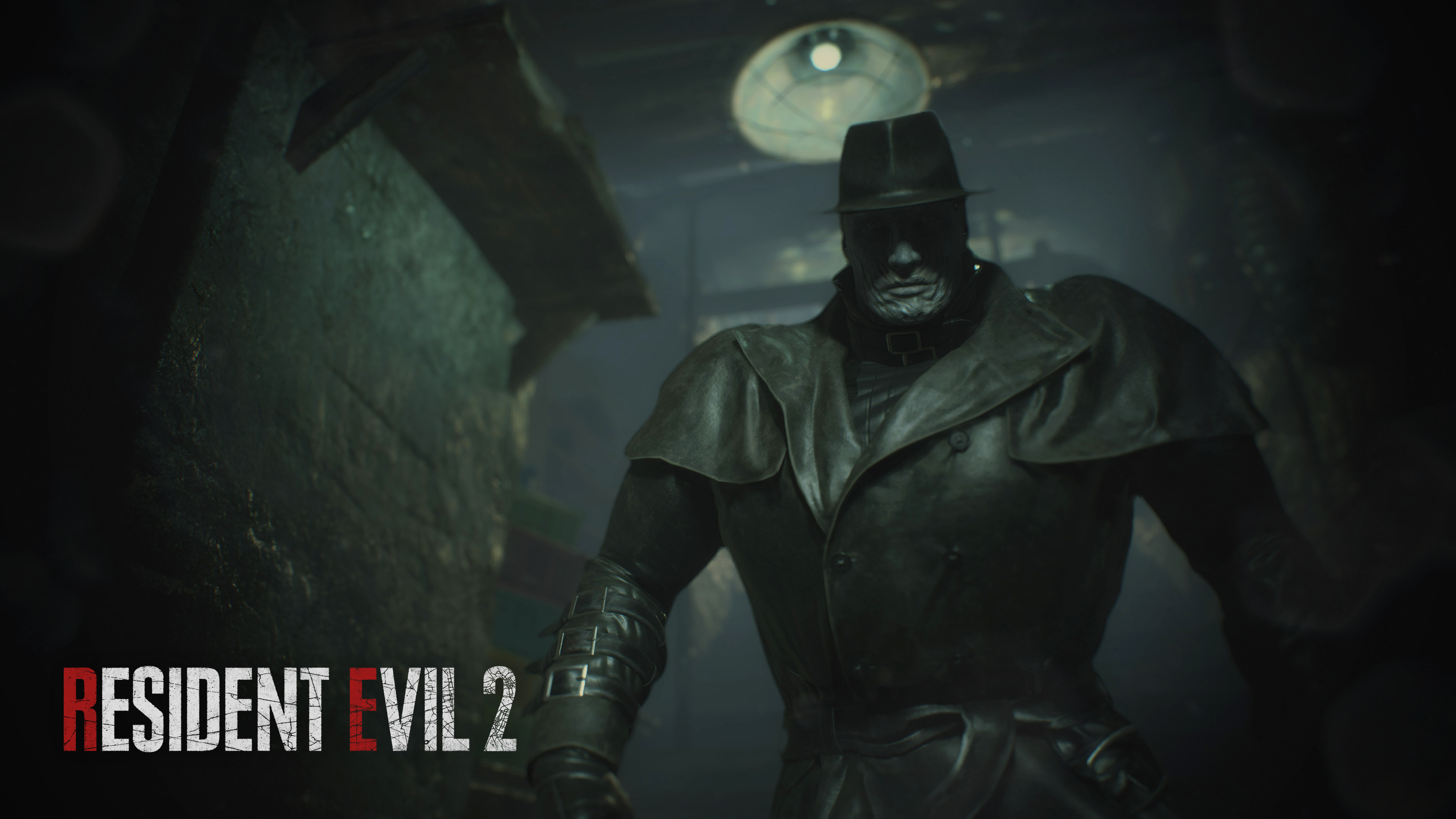 Mr. X from Resident Evil 2 Remake HD Wallpaper