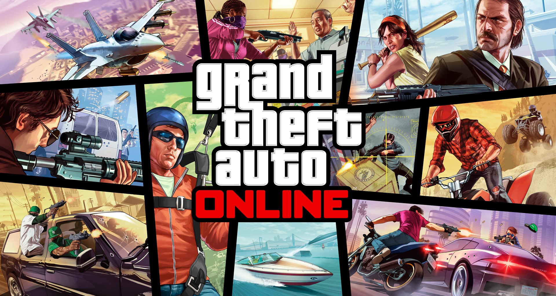 Grand Theft Auto Online Video Game Art HD Wallpaper