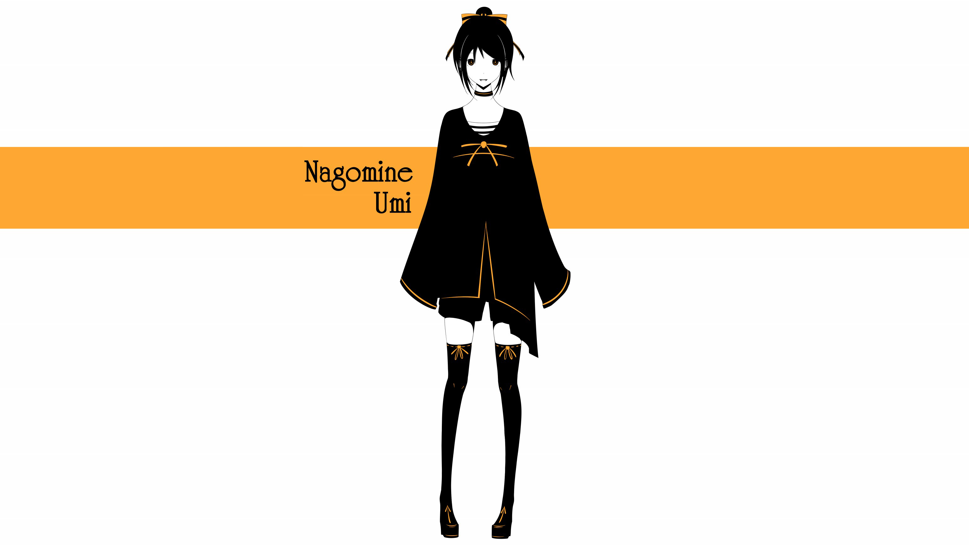 Nagomine Umi anime character HD Wallpaper