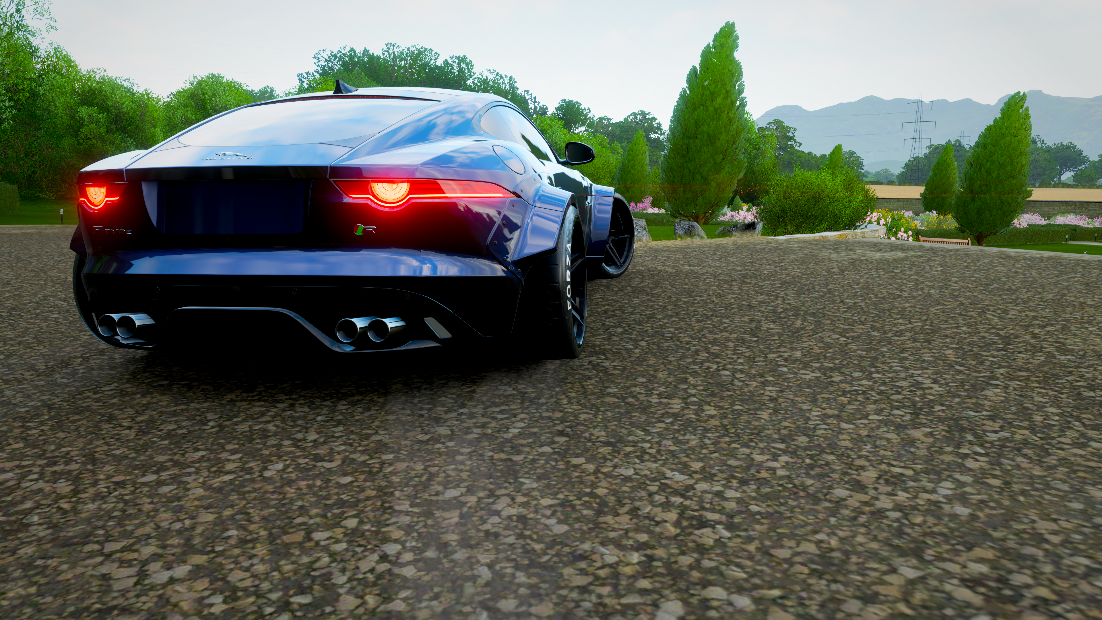 4K Jaguar F-Type in Forza Horizon 4 HD Wallpaper