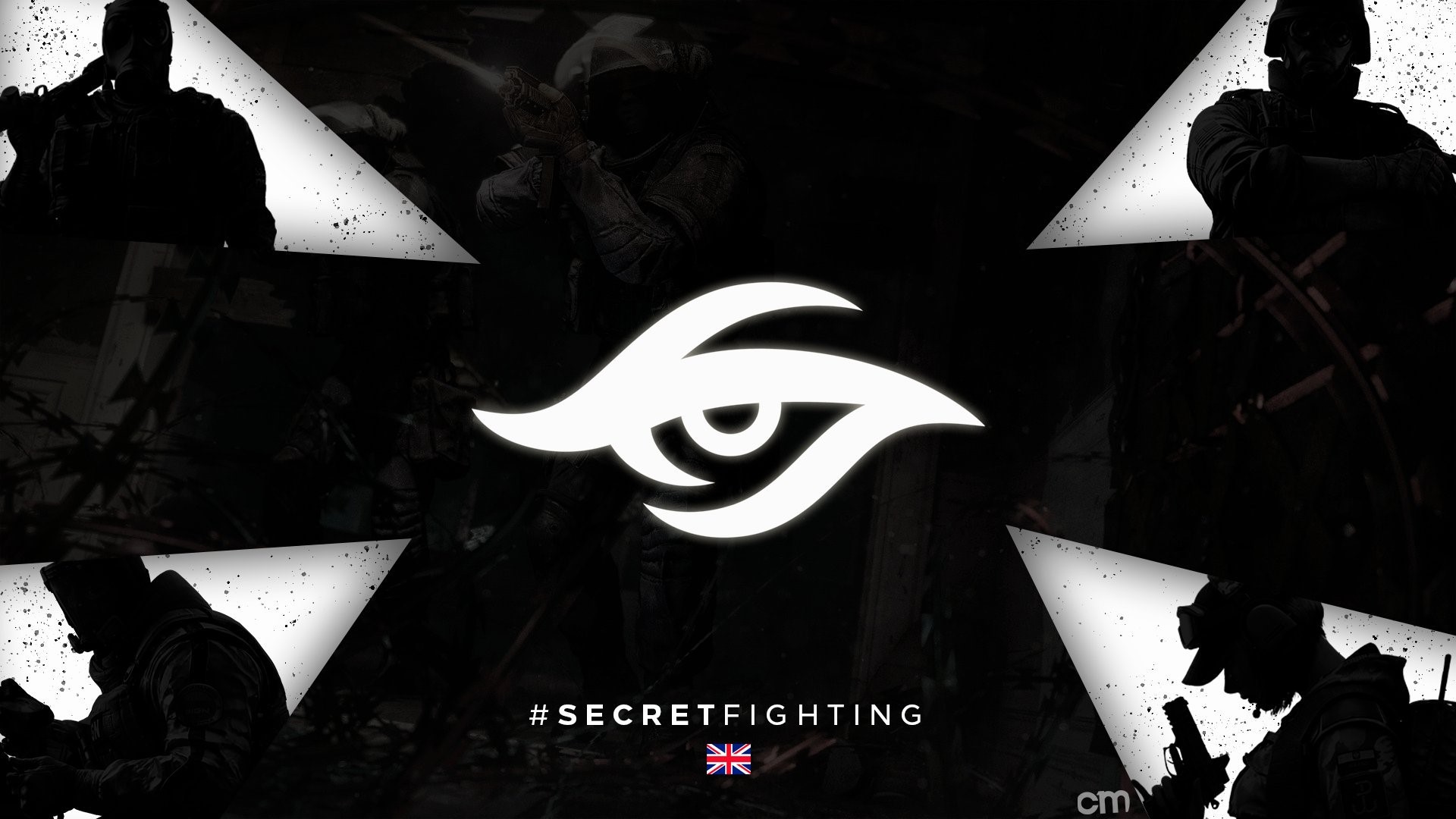 Team Secret logo with soldiers HD Wallpaper