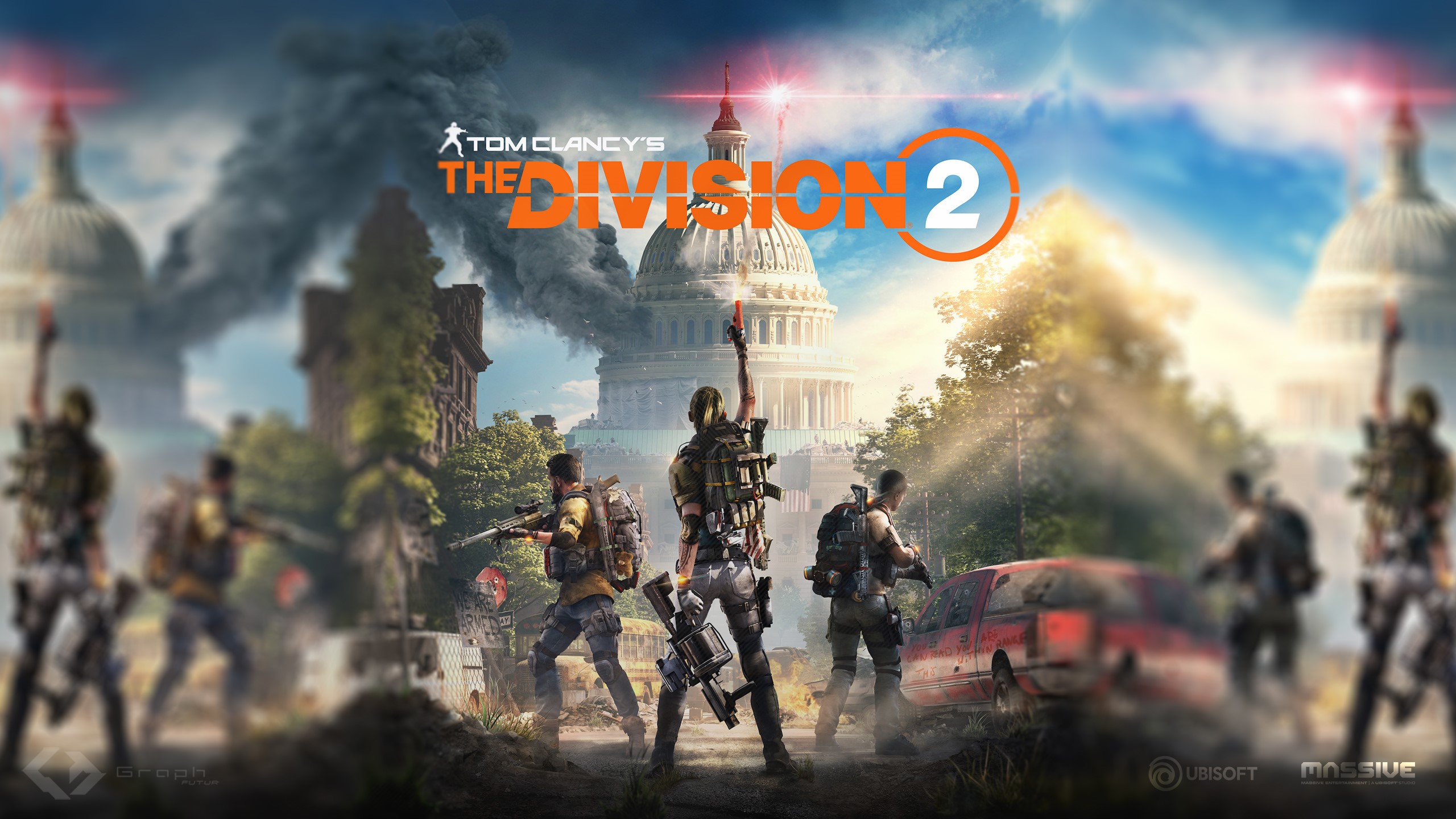 Tom Clancy's The Division 2 video game art HD Wallpaper