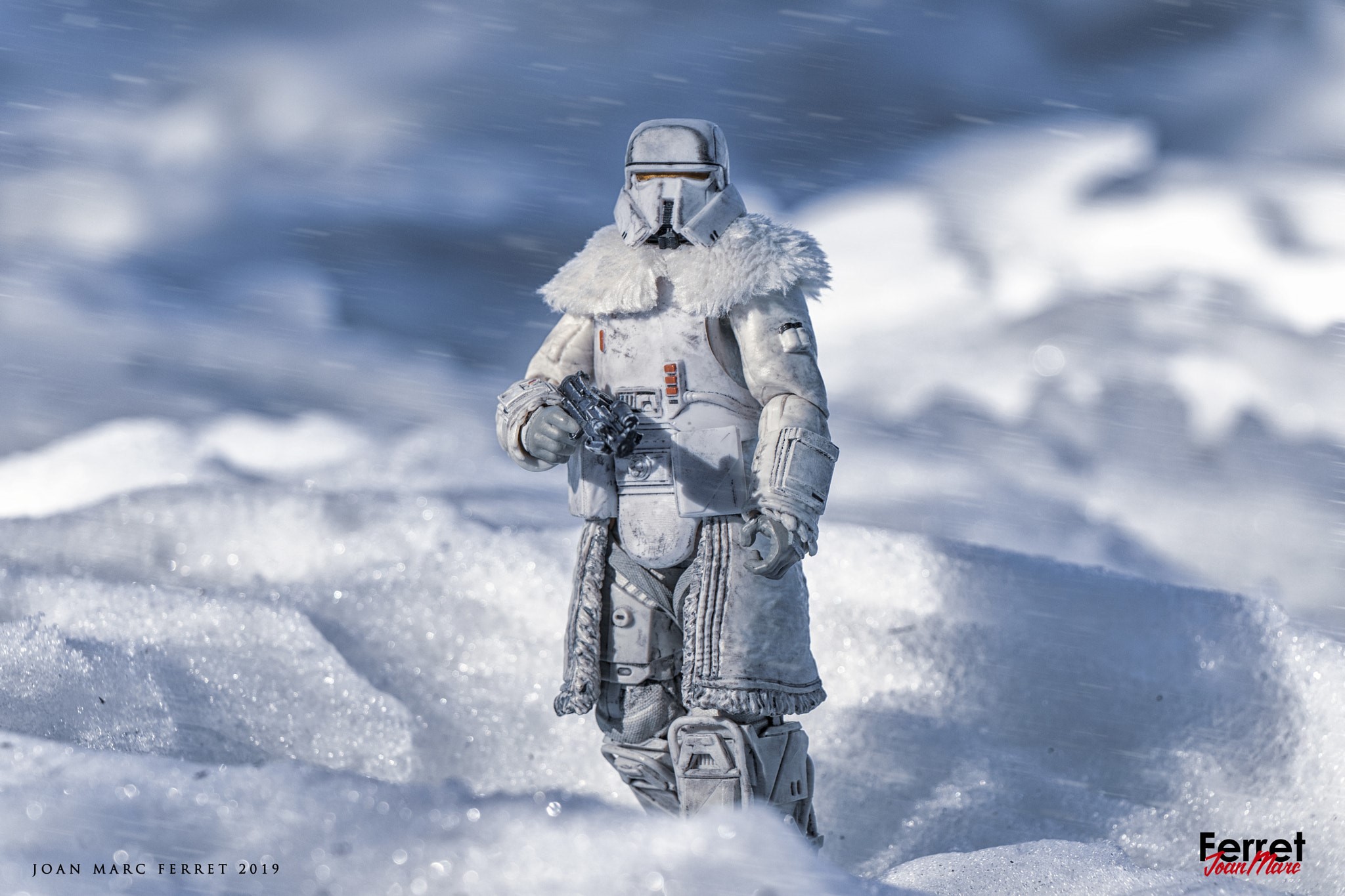Imperial Snowtrooper from Star Wars in snow HD Wallpaper