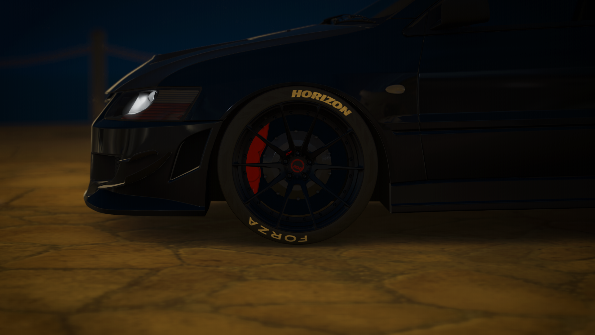 Mitsubishi Lancer EVO from Forza Horizon 4 HD Wallpaper