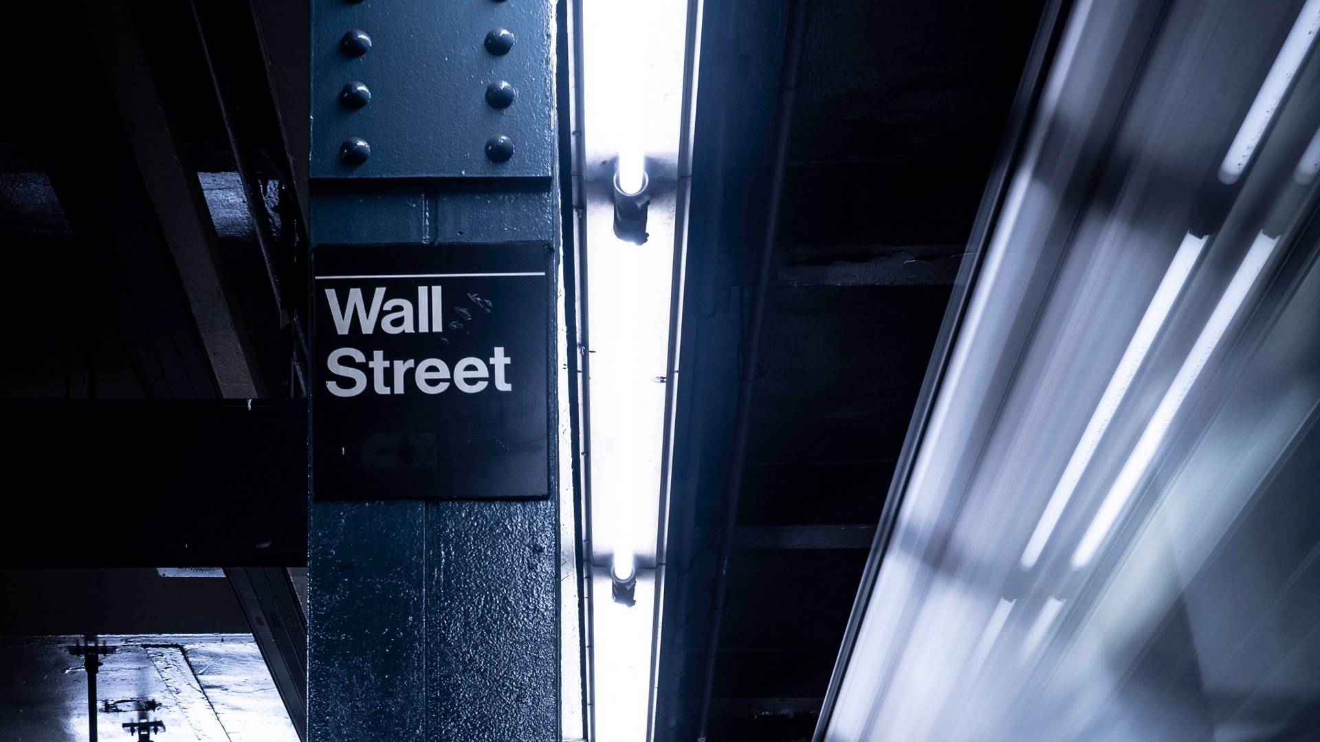 Wall Street Subway Station in New York City HD Wallpaper