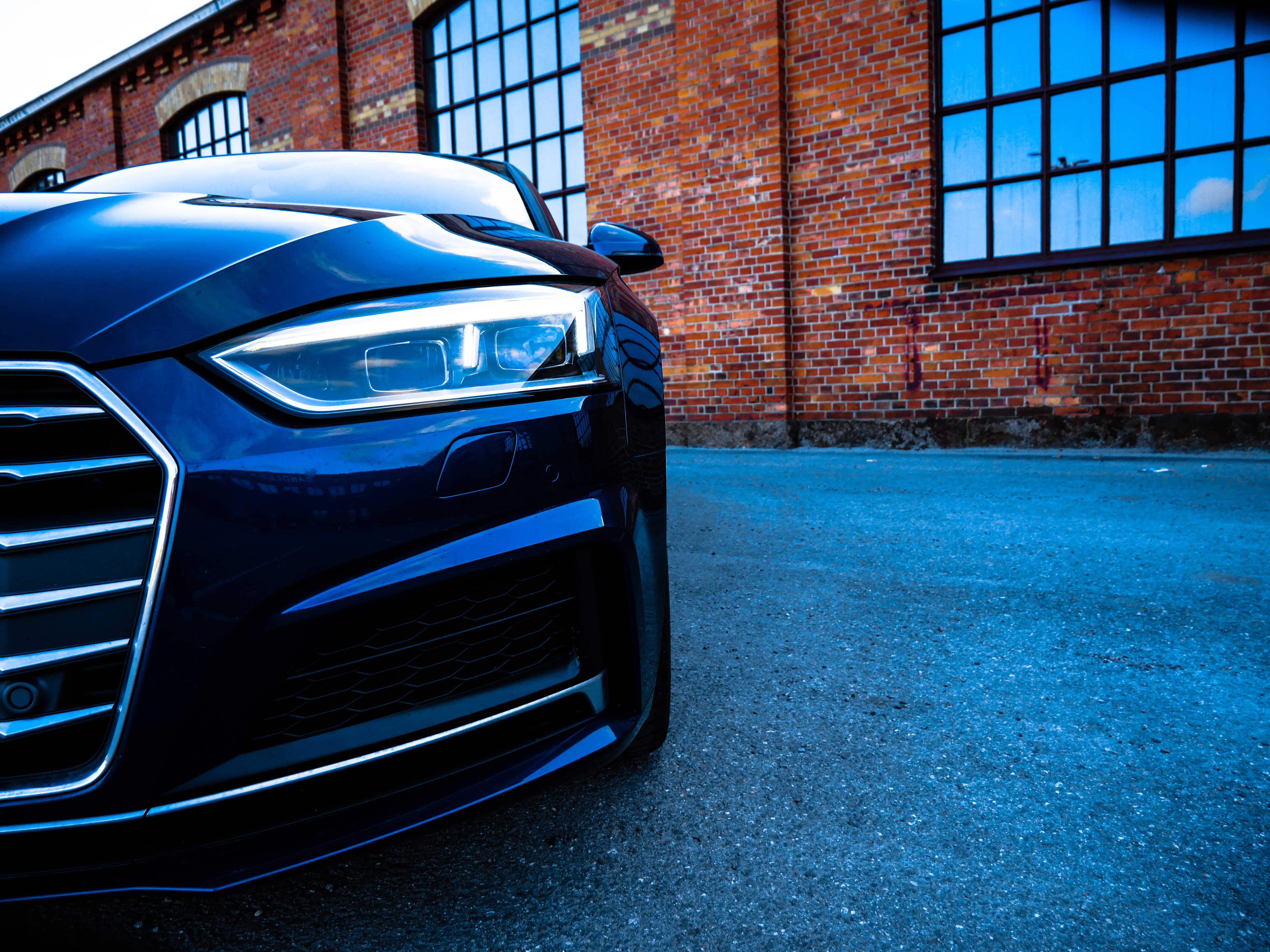 4K Audi A5 Coupe in Sweden HD Wallpaper