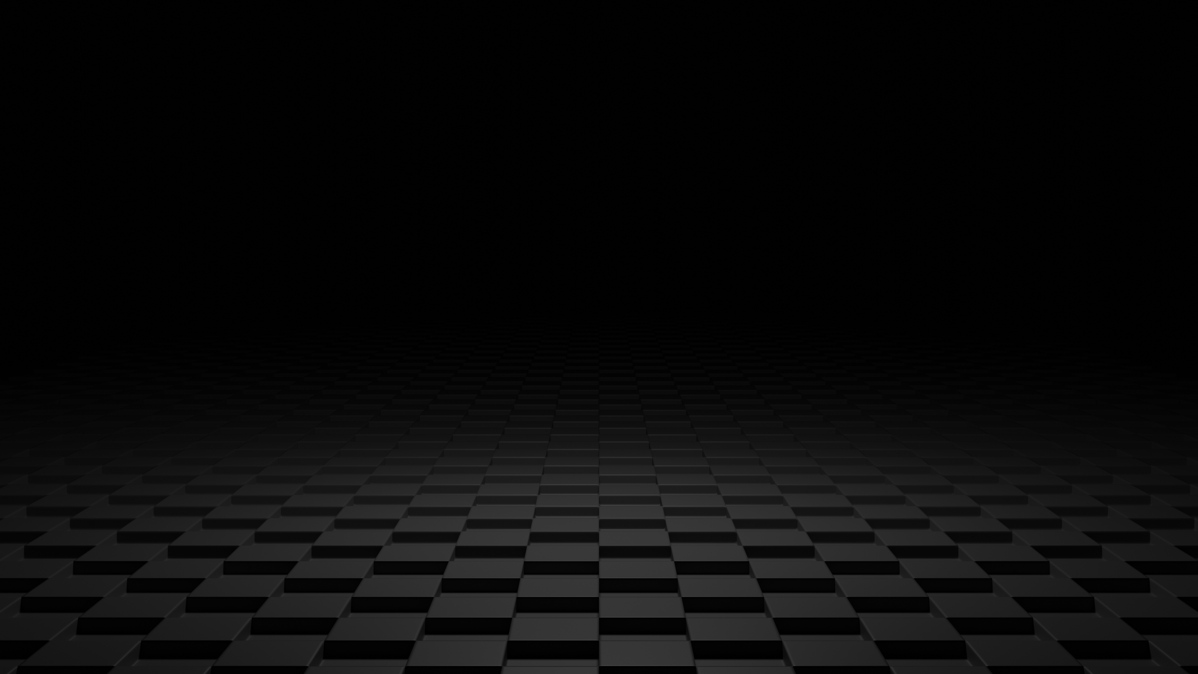 Dark minimalist 4K render HD Wallpaper