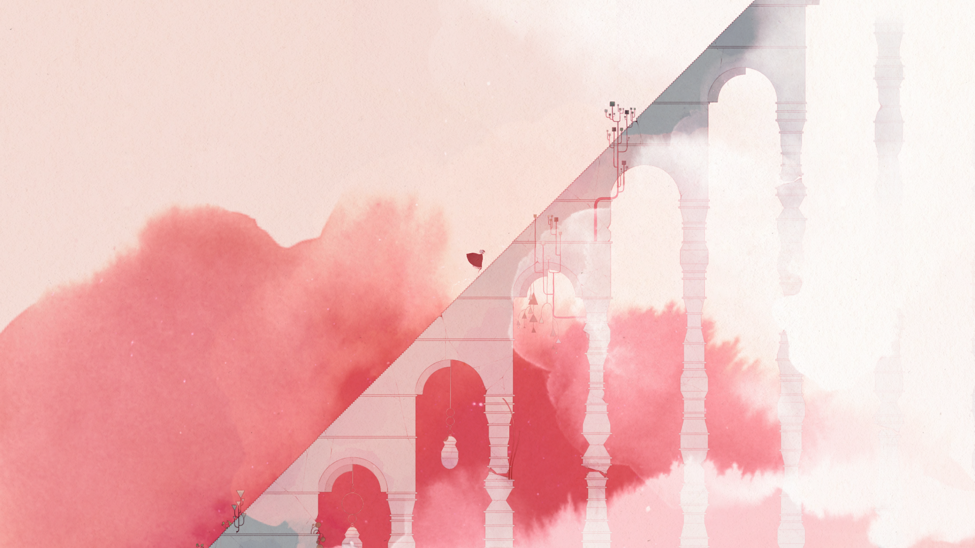 Gris (Video Game) art HD Wallpaper