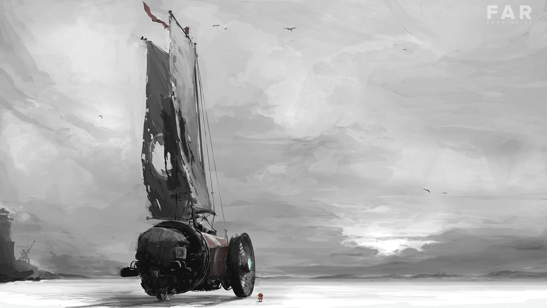 FAR: Lone Sails artwork HD Wallpaper