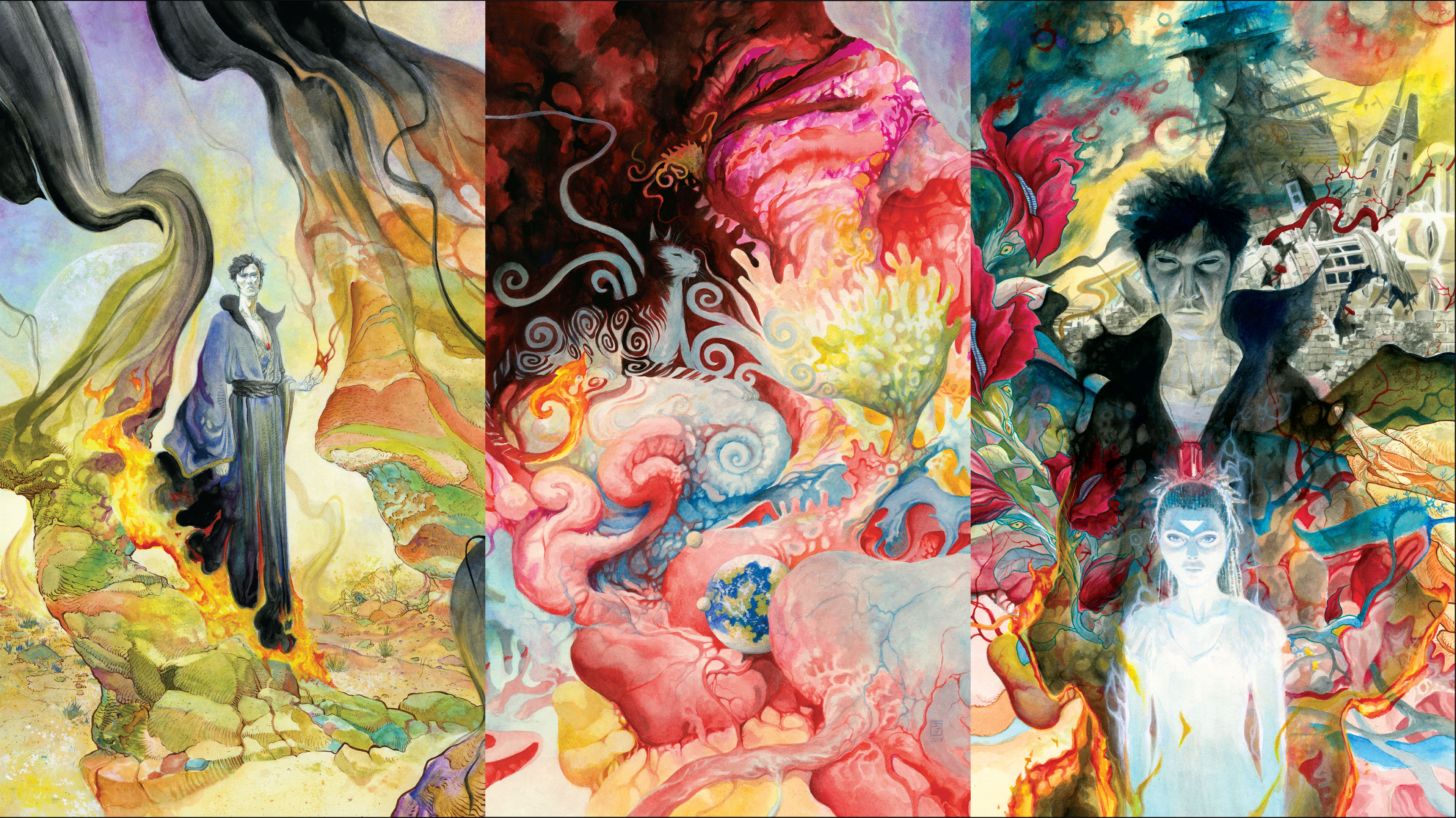 Sandman Overture by J.H. Williams III and Neil Gaiman HD Wallpaper