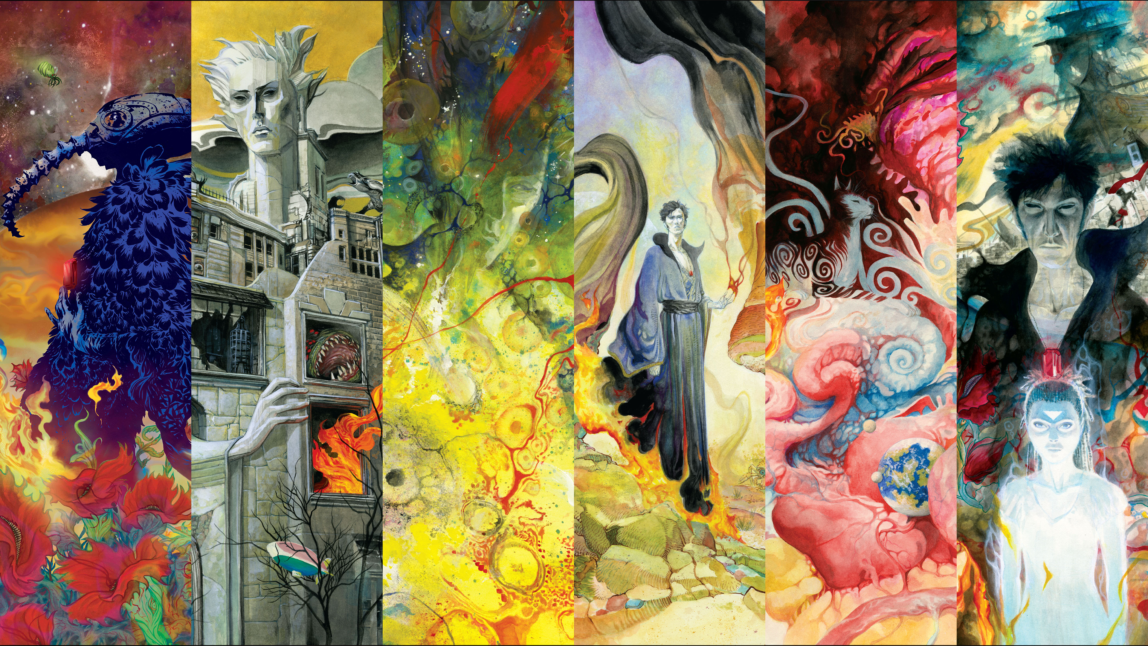 Vertigo Sandman Overture Sandman Neil Gaiman DC Comics HD Wallpaper