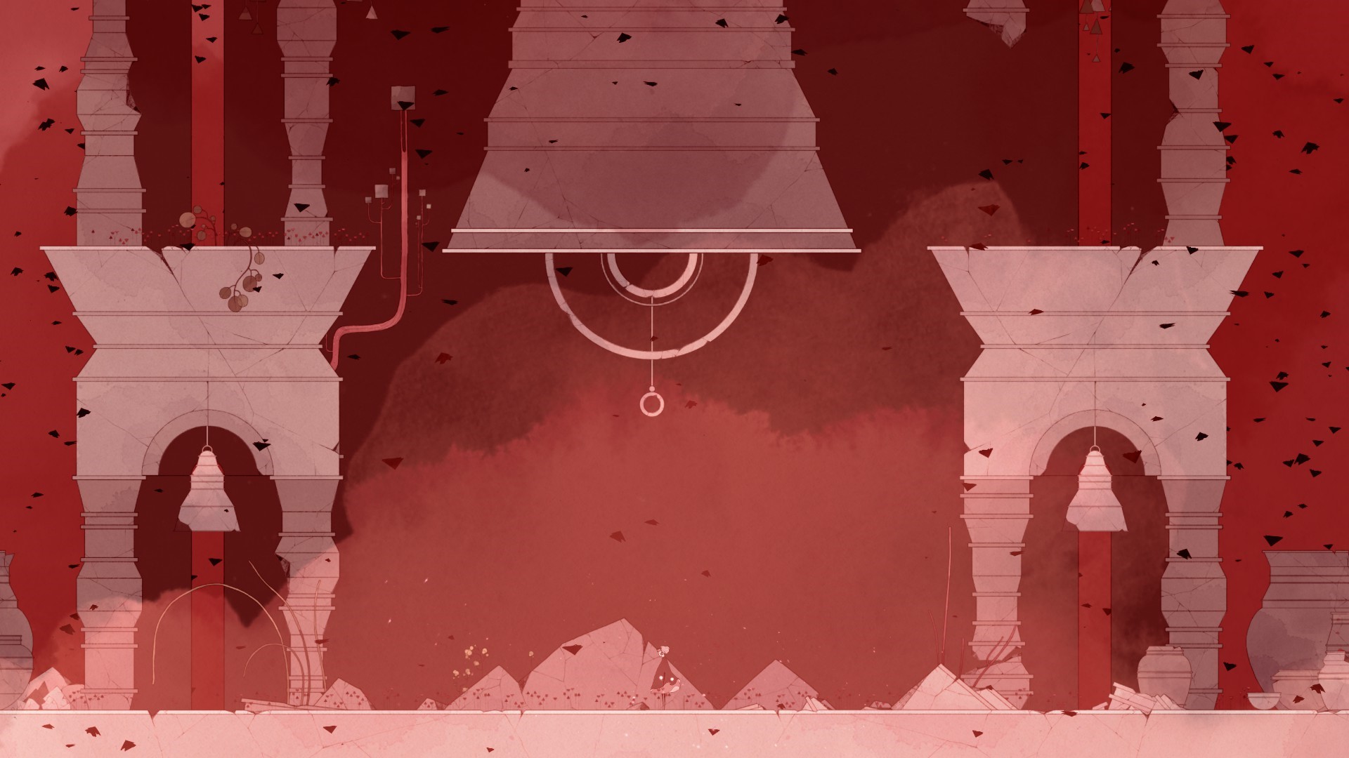 Gris (Video Game) game art HD Wallpaper