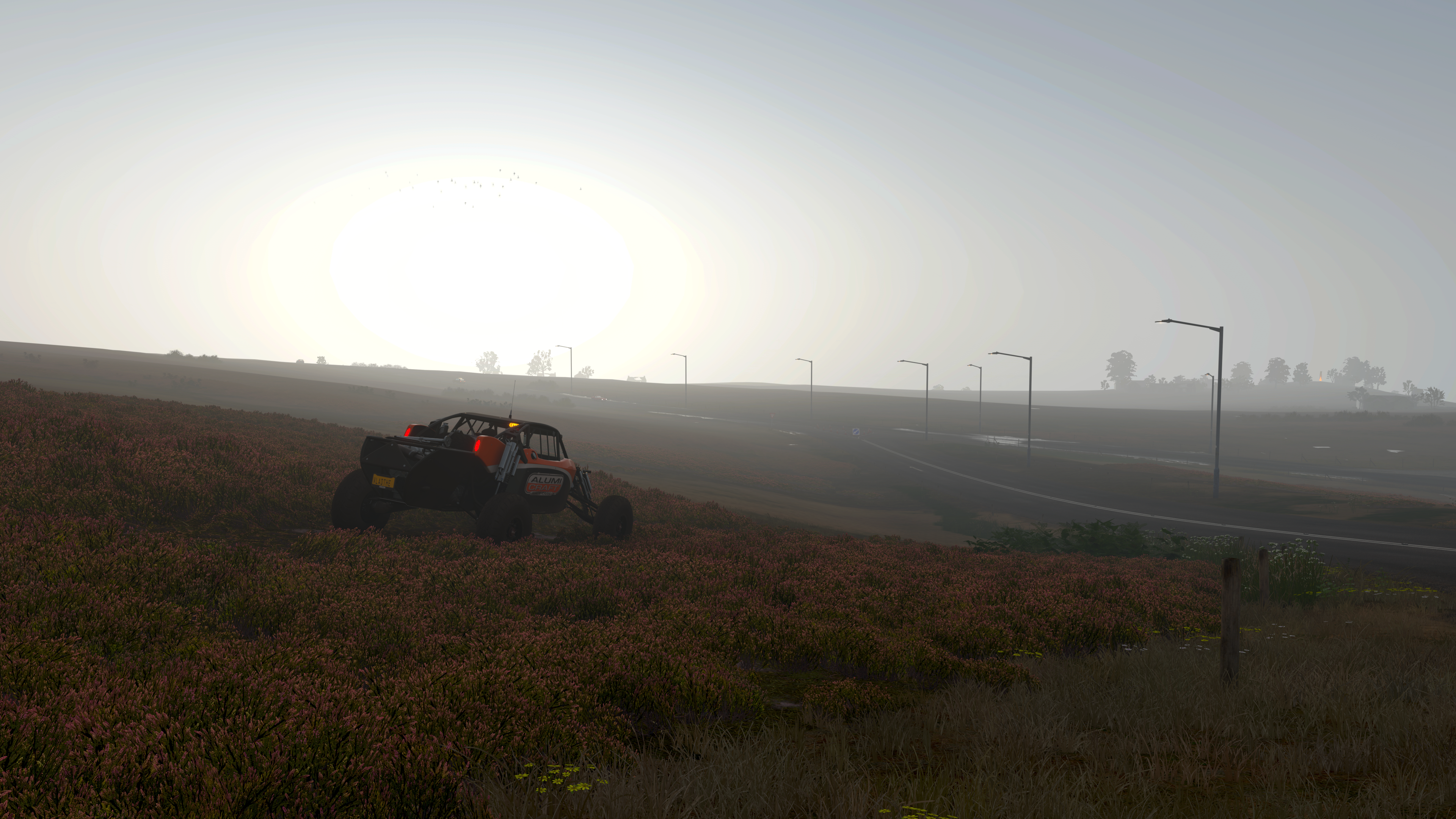 4K Forza Horizon 4 off-road vehicle on a hill HD Wallpaper