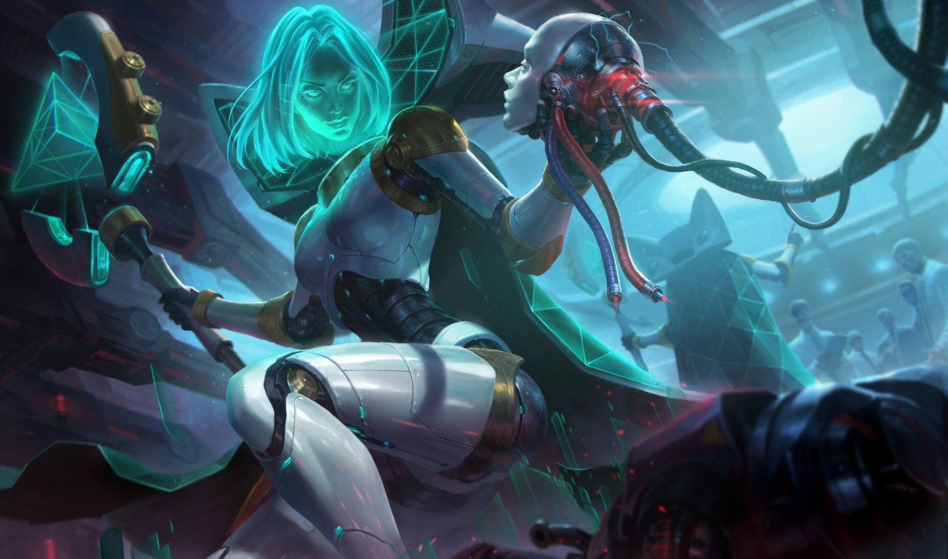 Cyborg from League of Legends HD Wallpaper