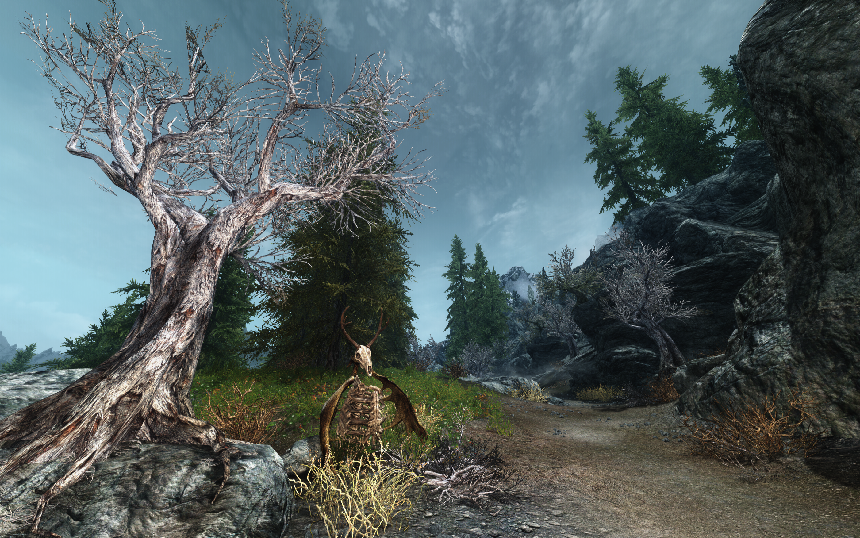 The Elder Scrolls V: Skyrim screenshot HD Wallpaper