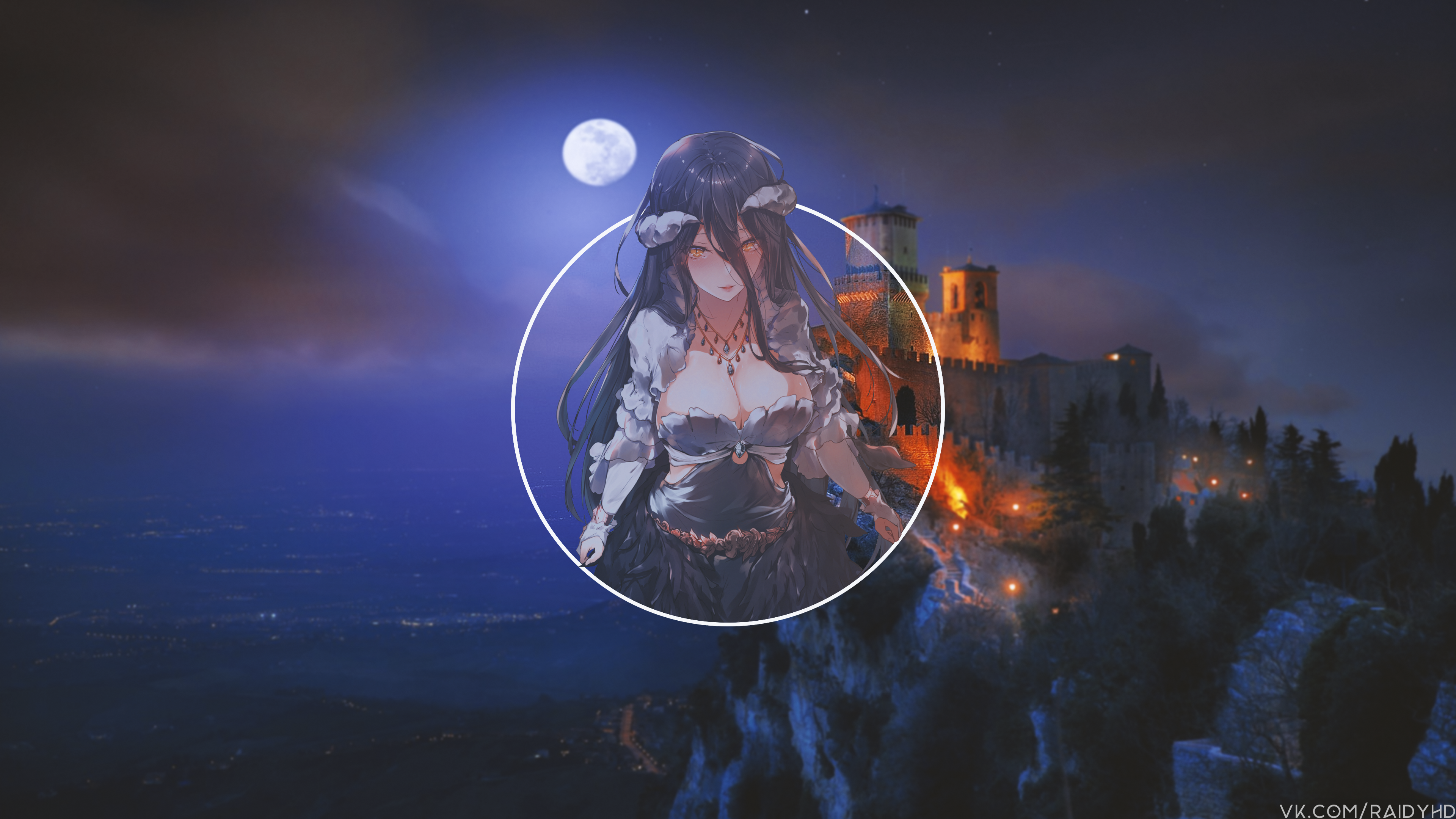 Albedo from Overlord 4K HD Wallpaper