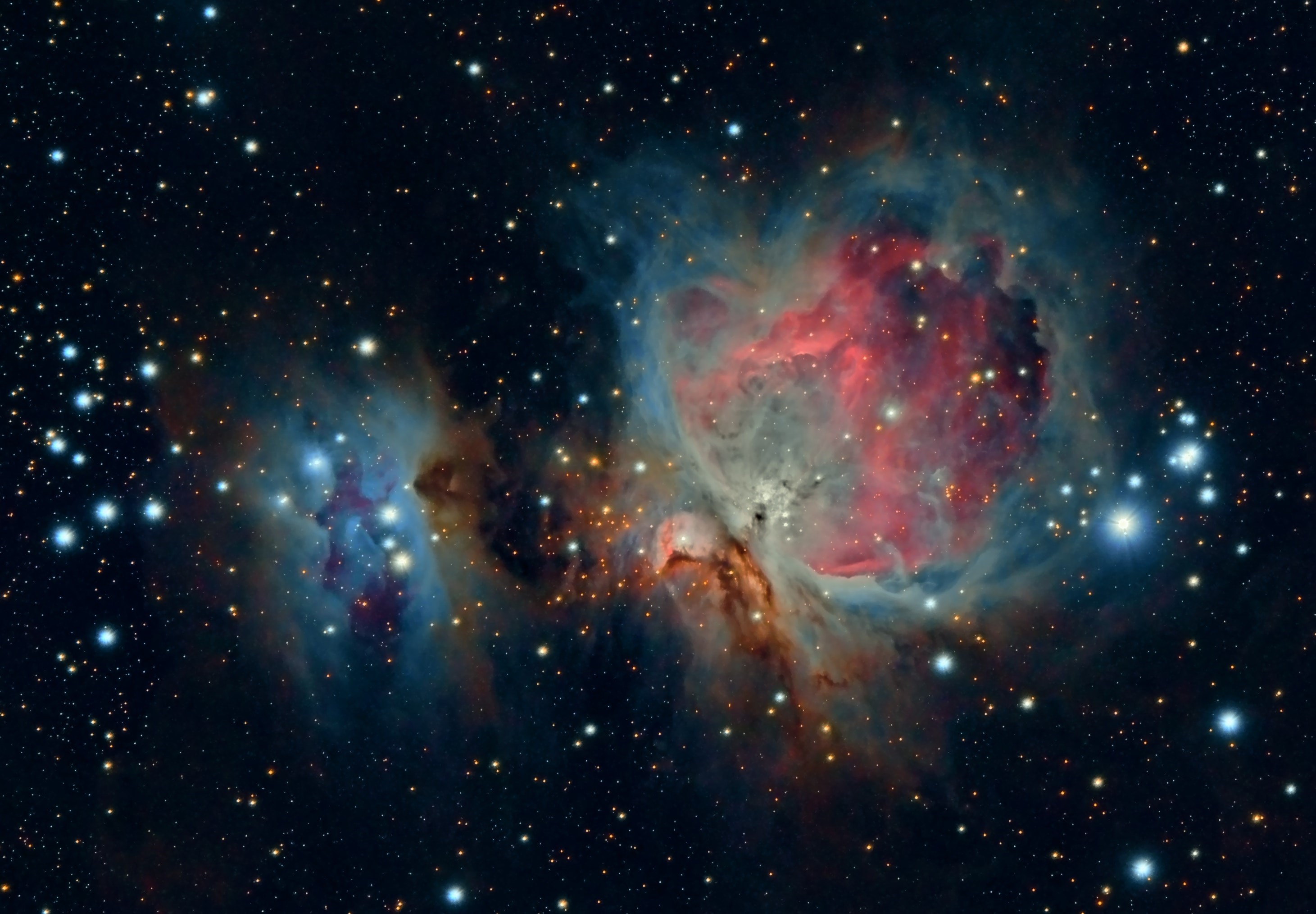 The Orion Nebula in deep space HD Wallpaper