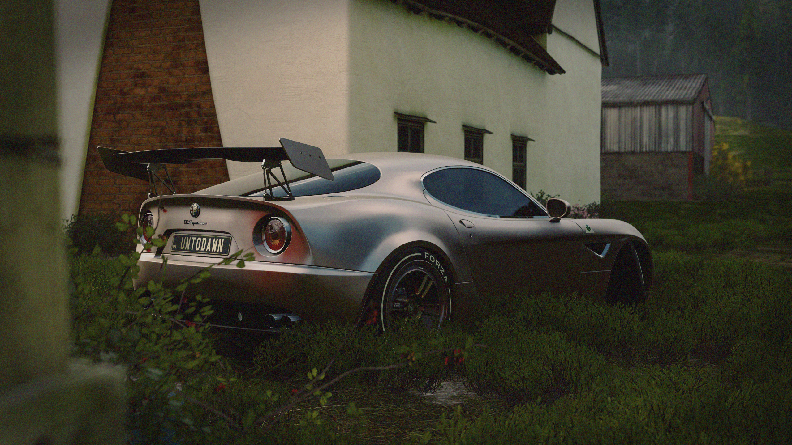 Alfa Romeo 8C Competizione in Forza Horizon 4 HD Wallpaper