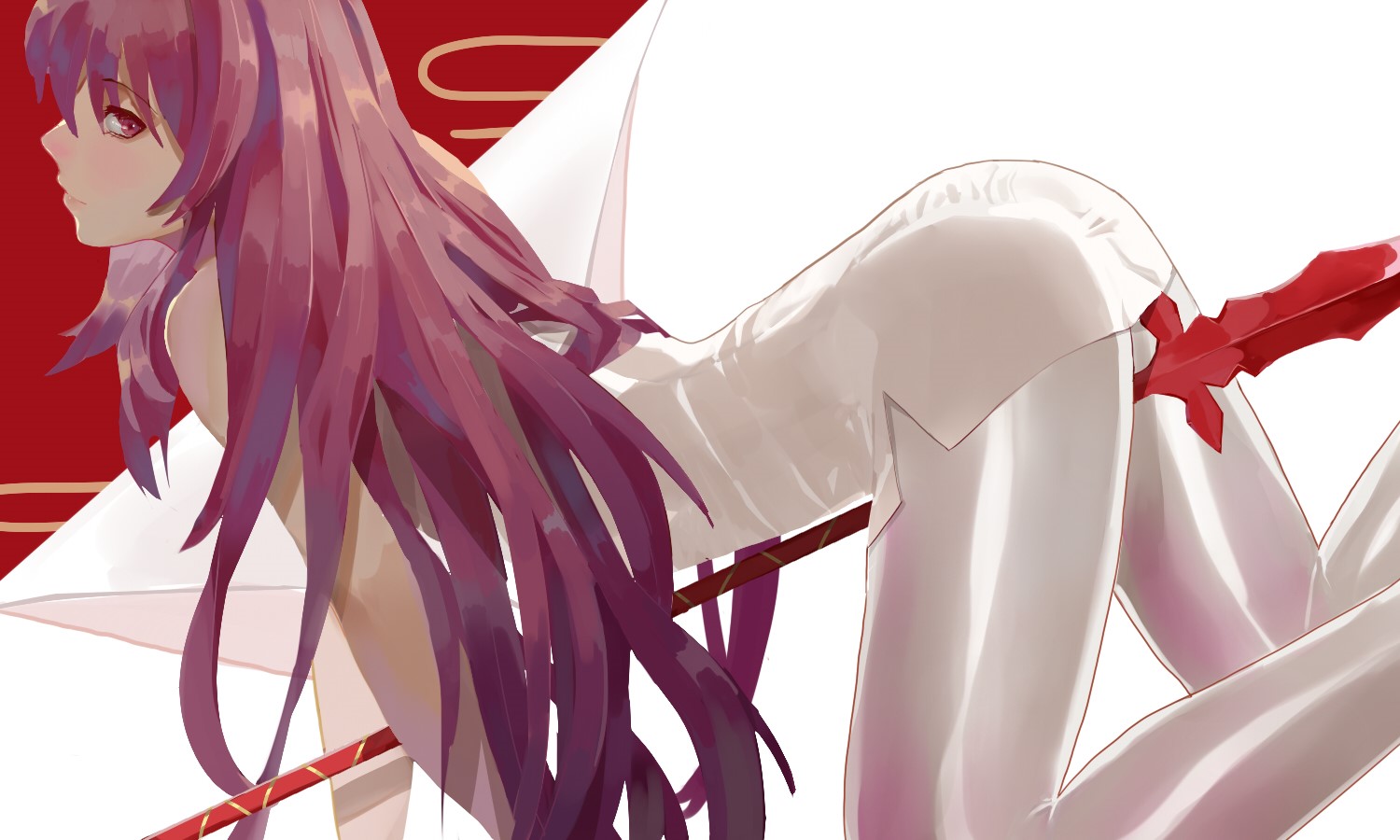 Scathach from Fate/Grand Order HD Wallpaper