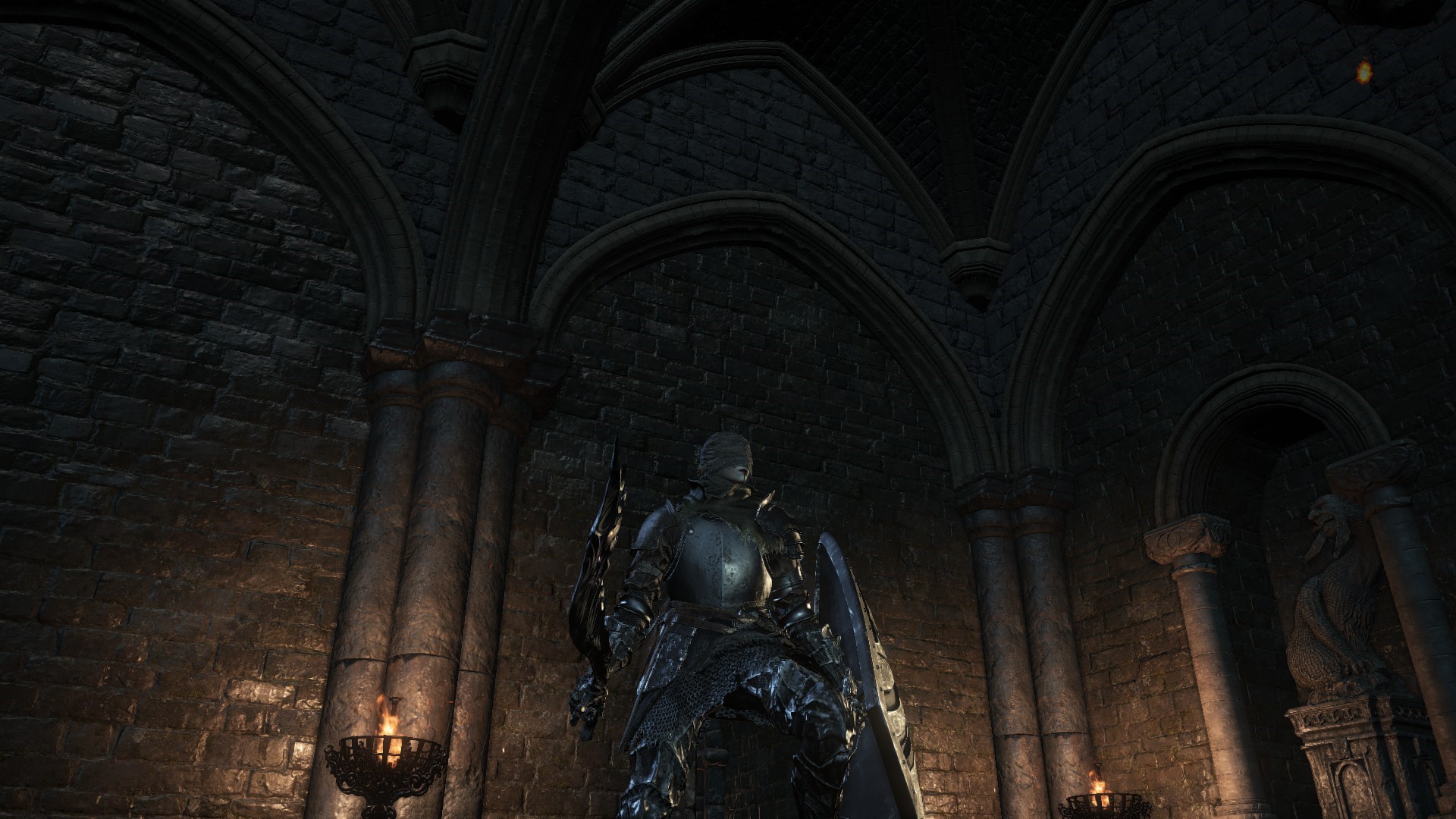Knight in armor from Dark Souls HD Wallpaper
