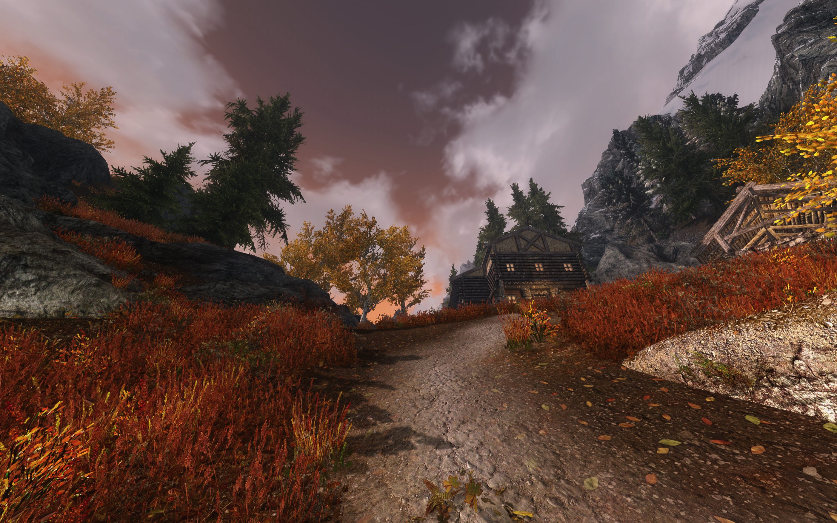 The Elder Scrolls V: Skyrim screenshot HD Wallpaper