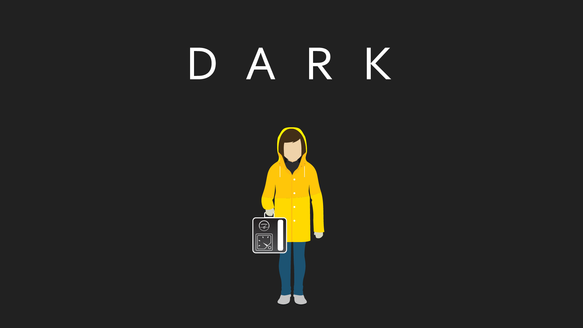 Dark: Jonas Kahnwald with Time Device HD Wallpaper