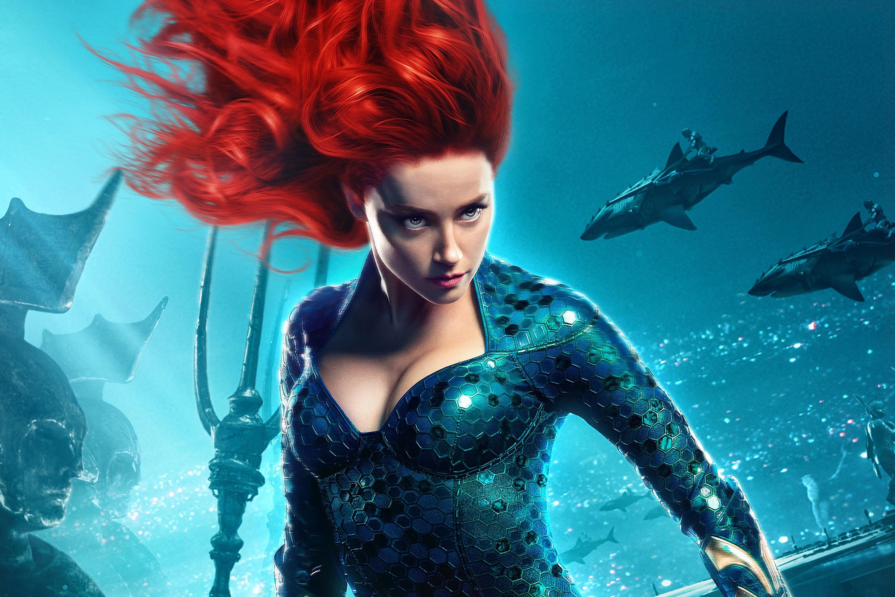 Mera from Justice League HD Wallpaper