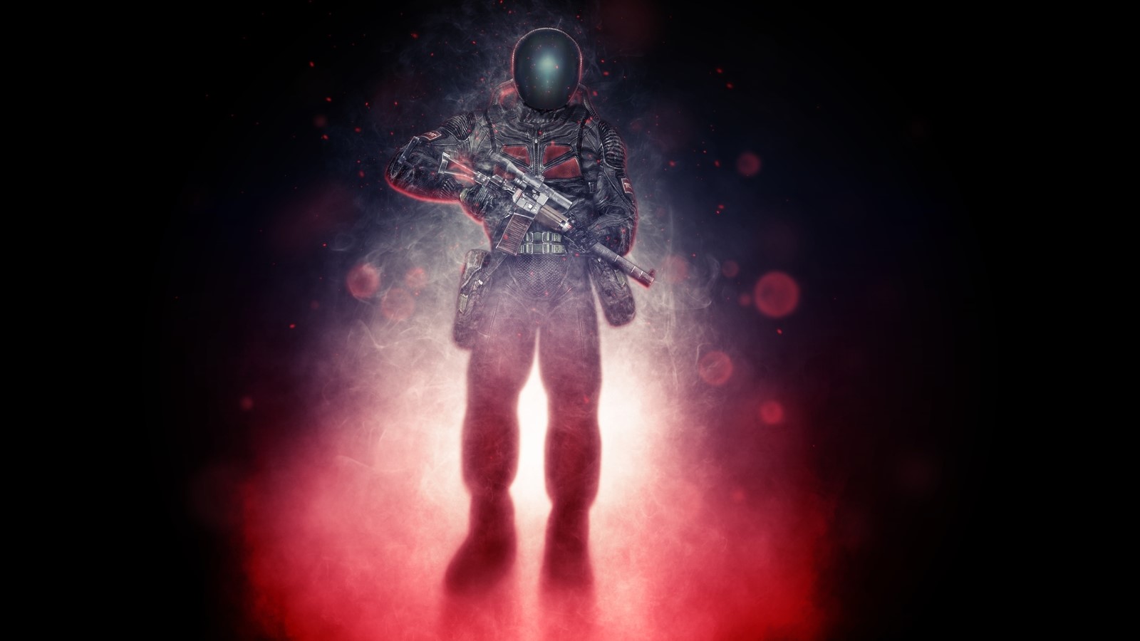 Soldier with AS Val from S.T.A.L.K.E.R. video game HD Wallpaper