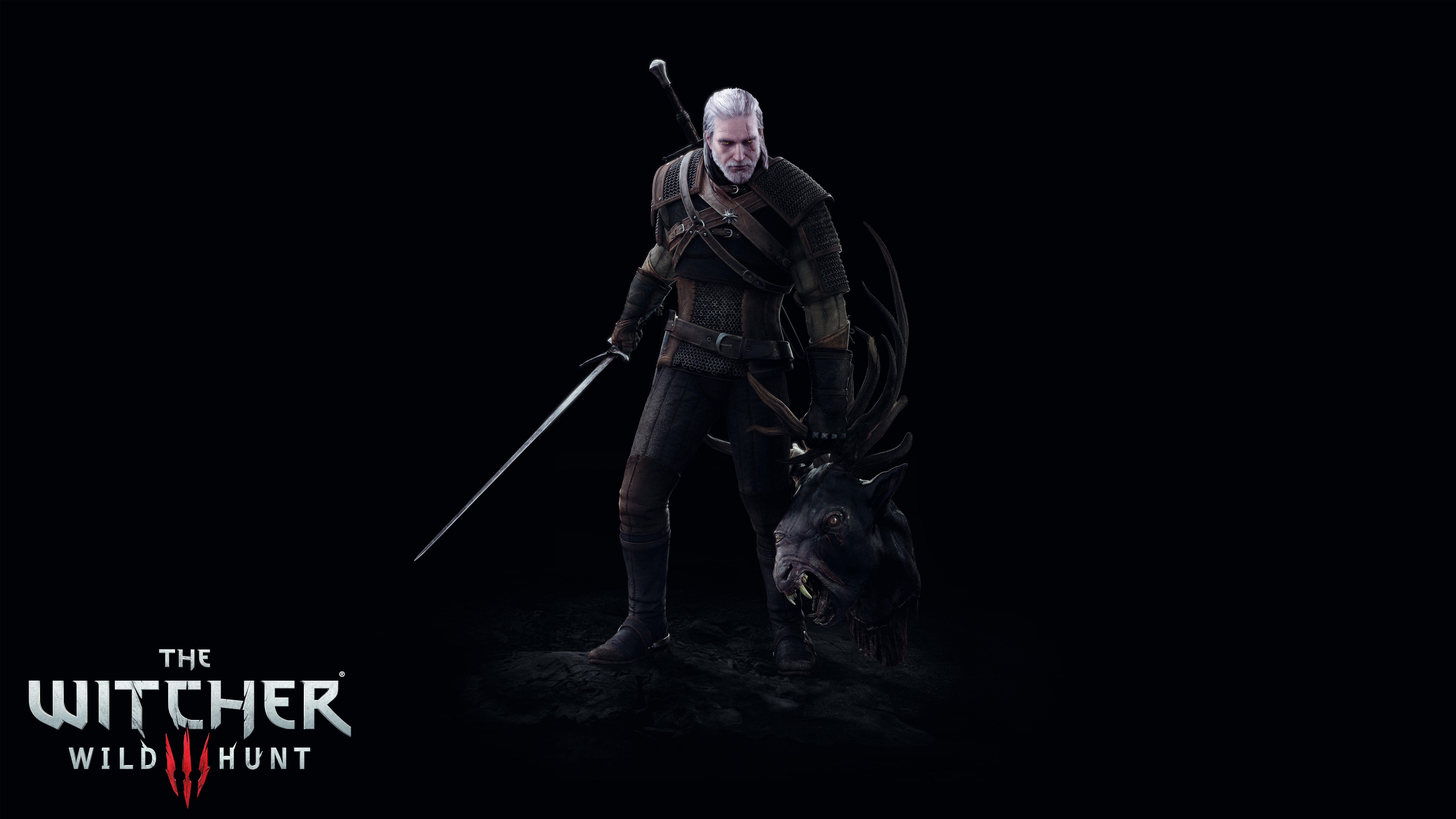 Geralt of Rivia from The Witcher 3: Wild Hunt HD Wallpaper