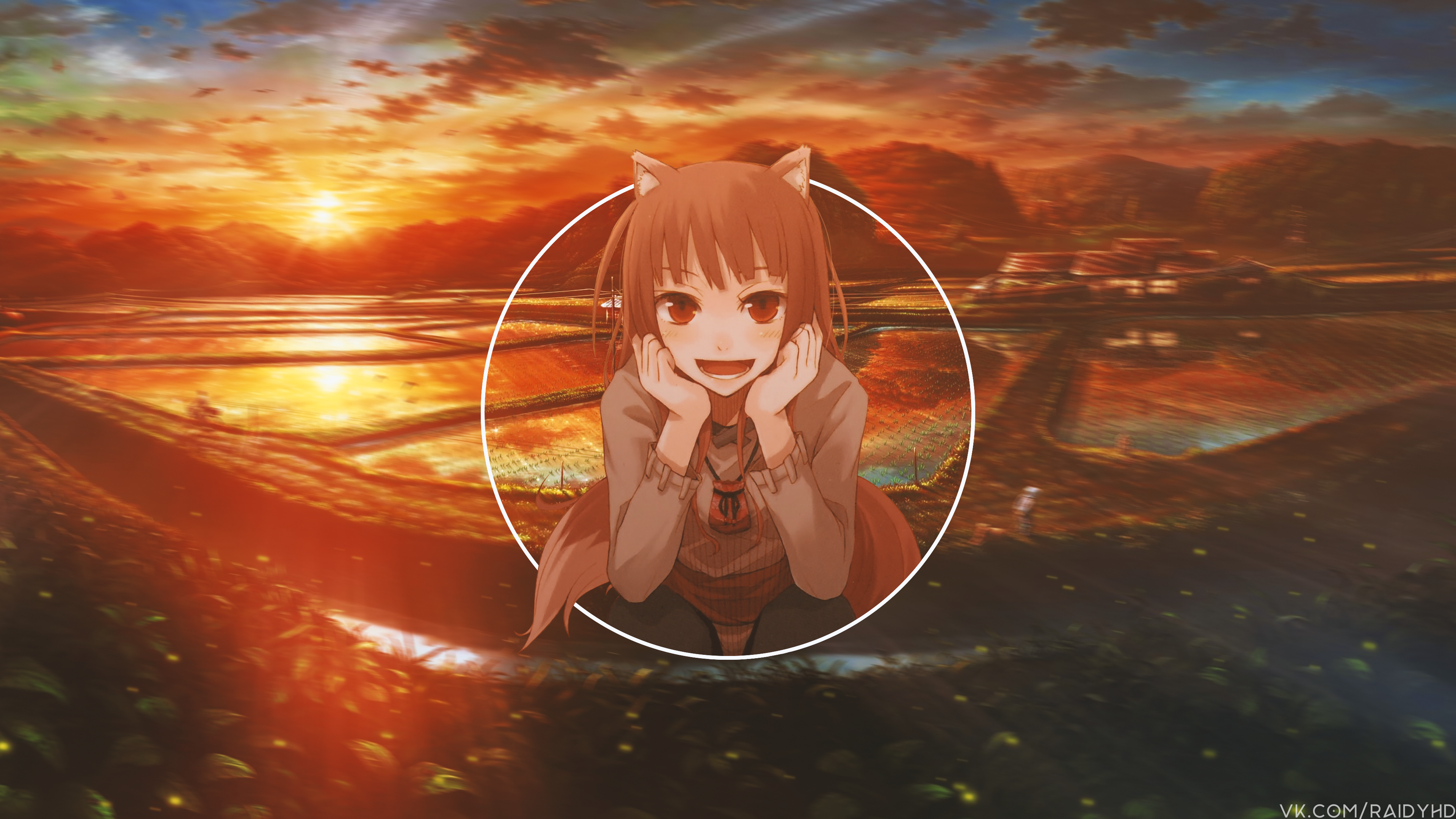 4K Holo from Spice and Wolf HD Wallpaper
