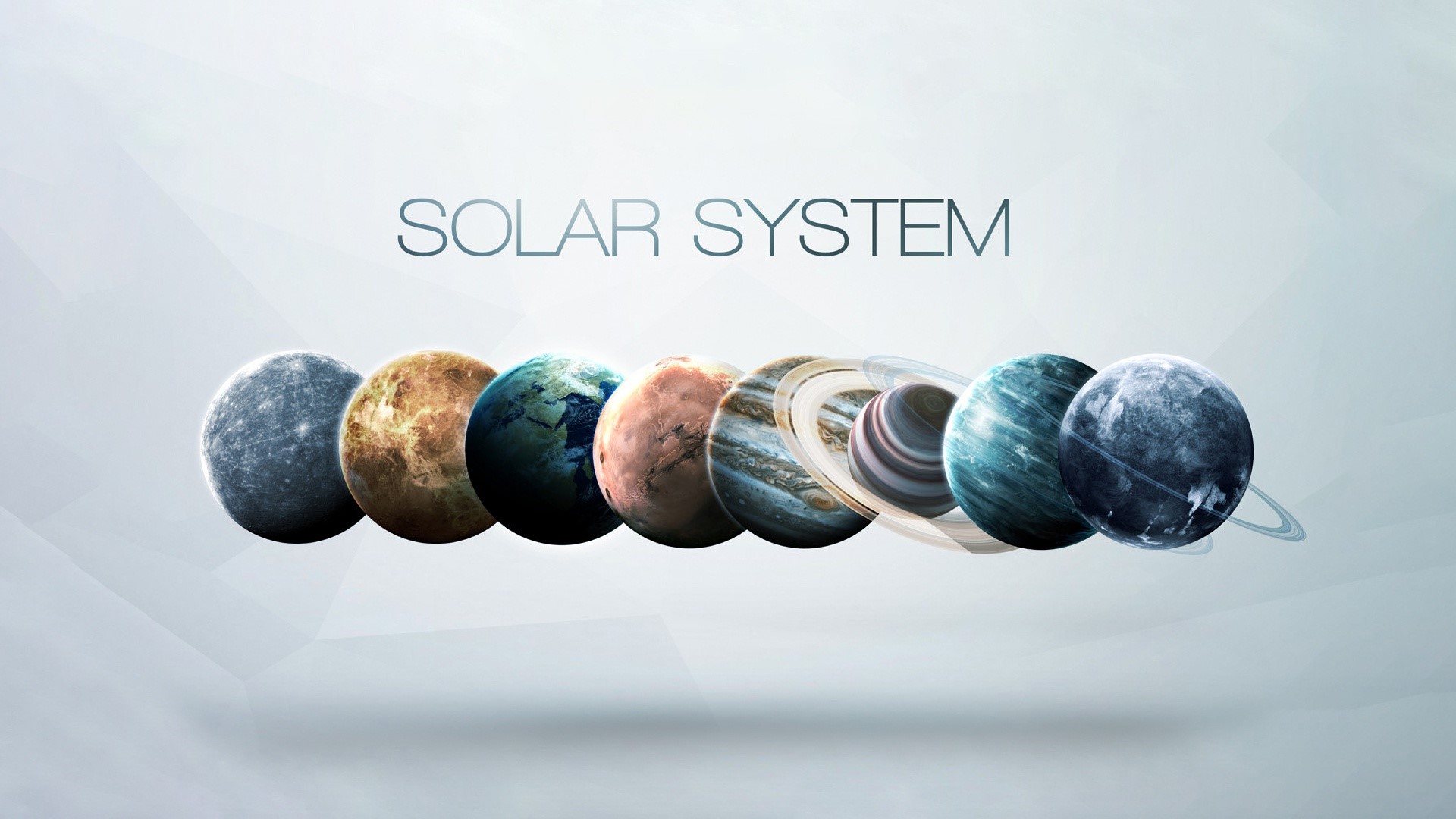 Solar System planets HD Wallpaper