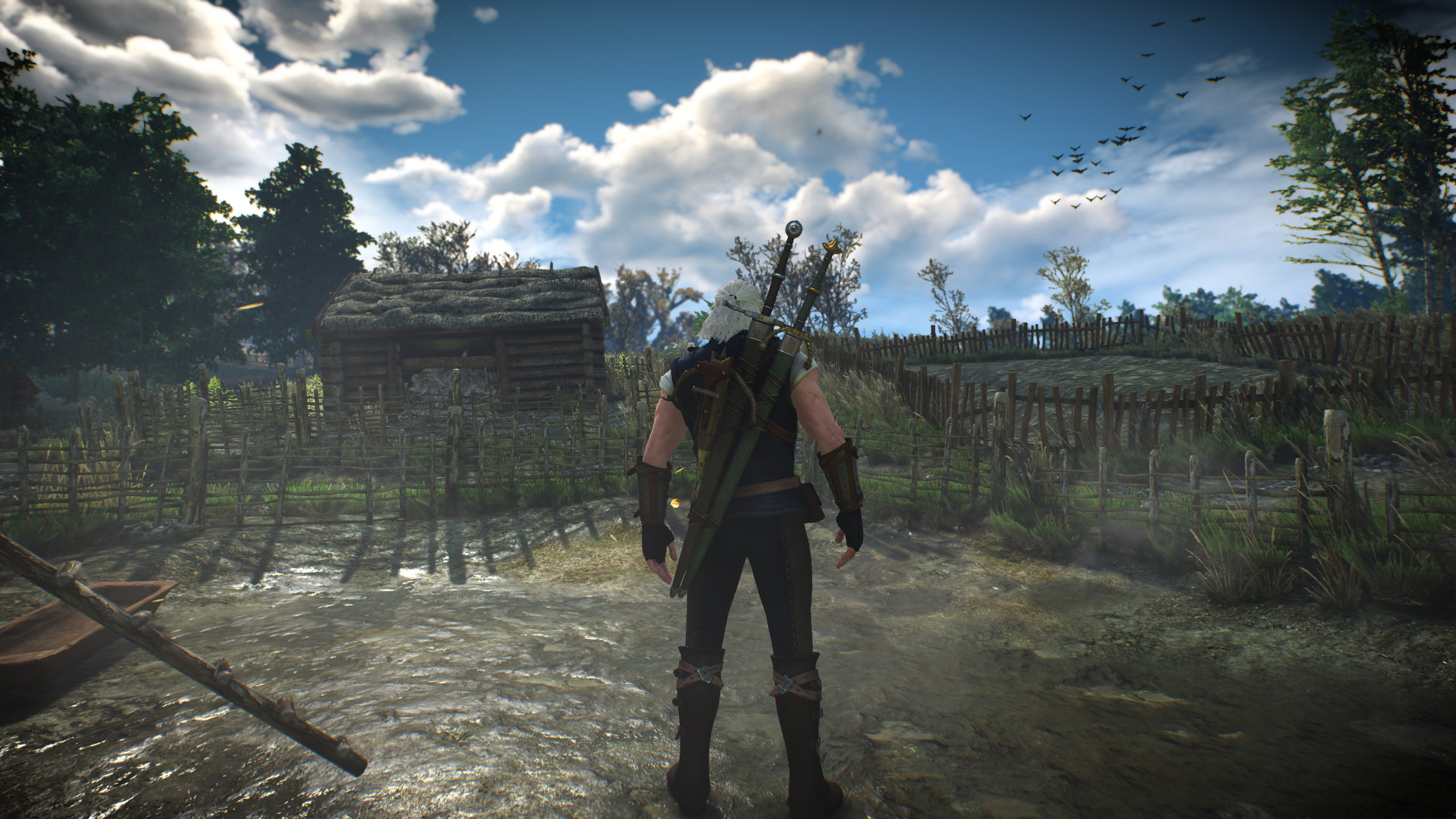 Geralt of Rivia from The Witcher 3: Wild Hunt HD Wallpaper