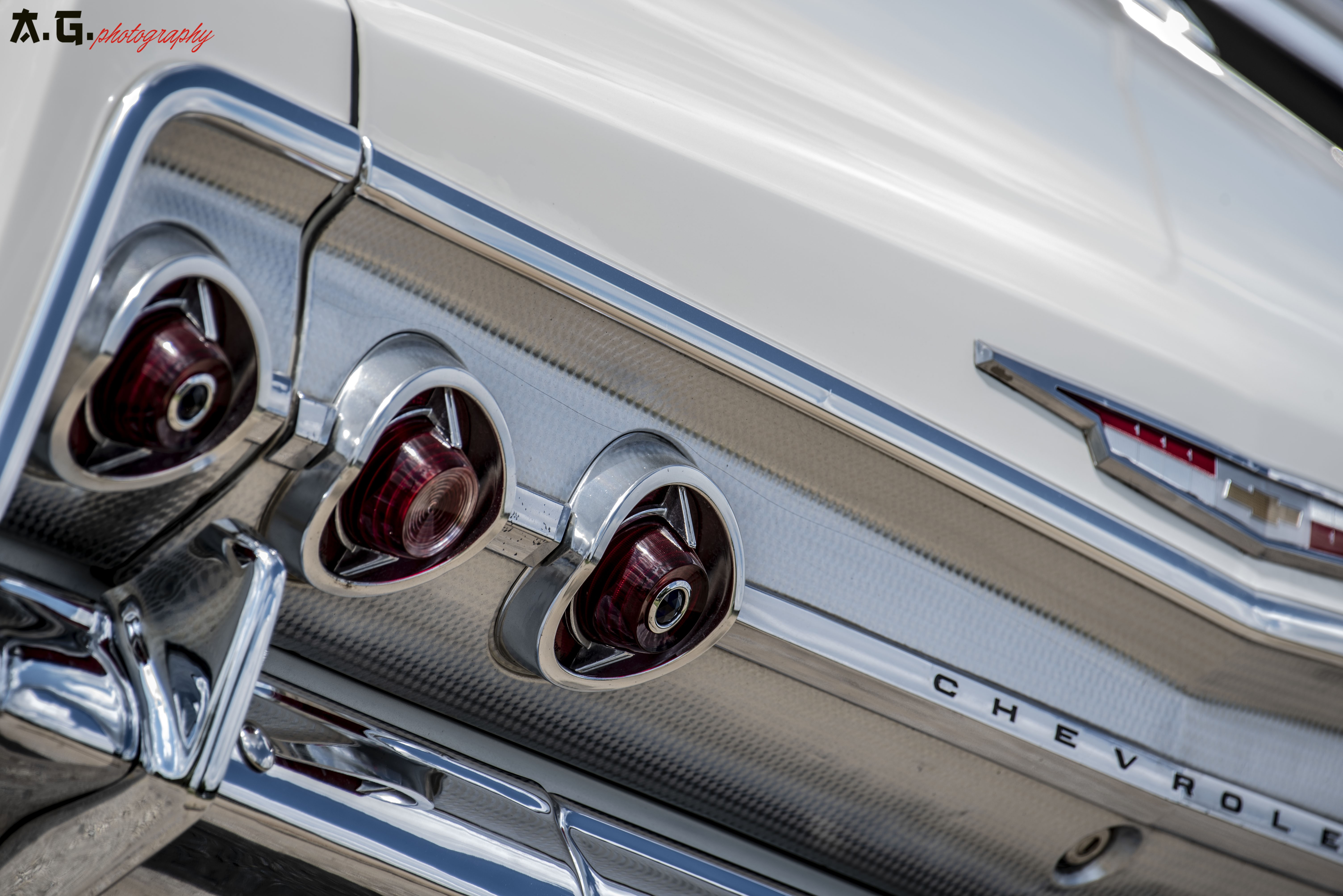 4K Chevrolet Impala Taillights Closeup HD Wallpaper