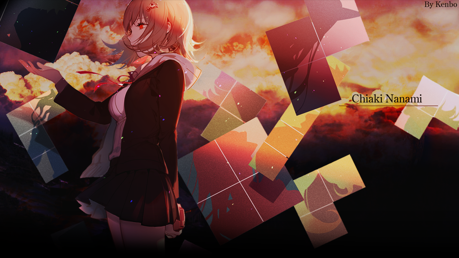 Chiaki Nanami from Danganronpa 2 HD Wallpaper