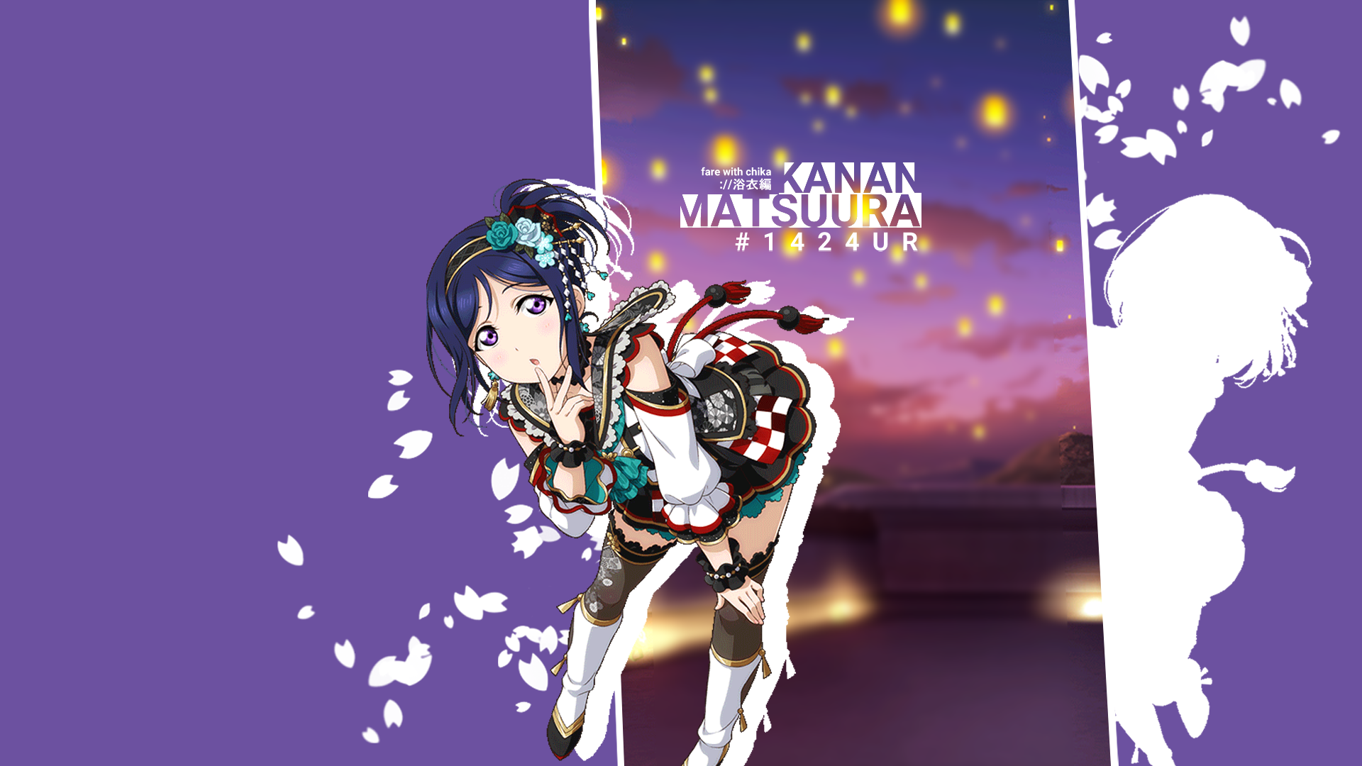 Kanan Matsuura from Love Live! Sunshine!! HD Wallpaper