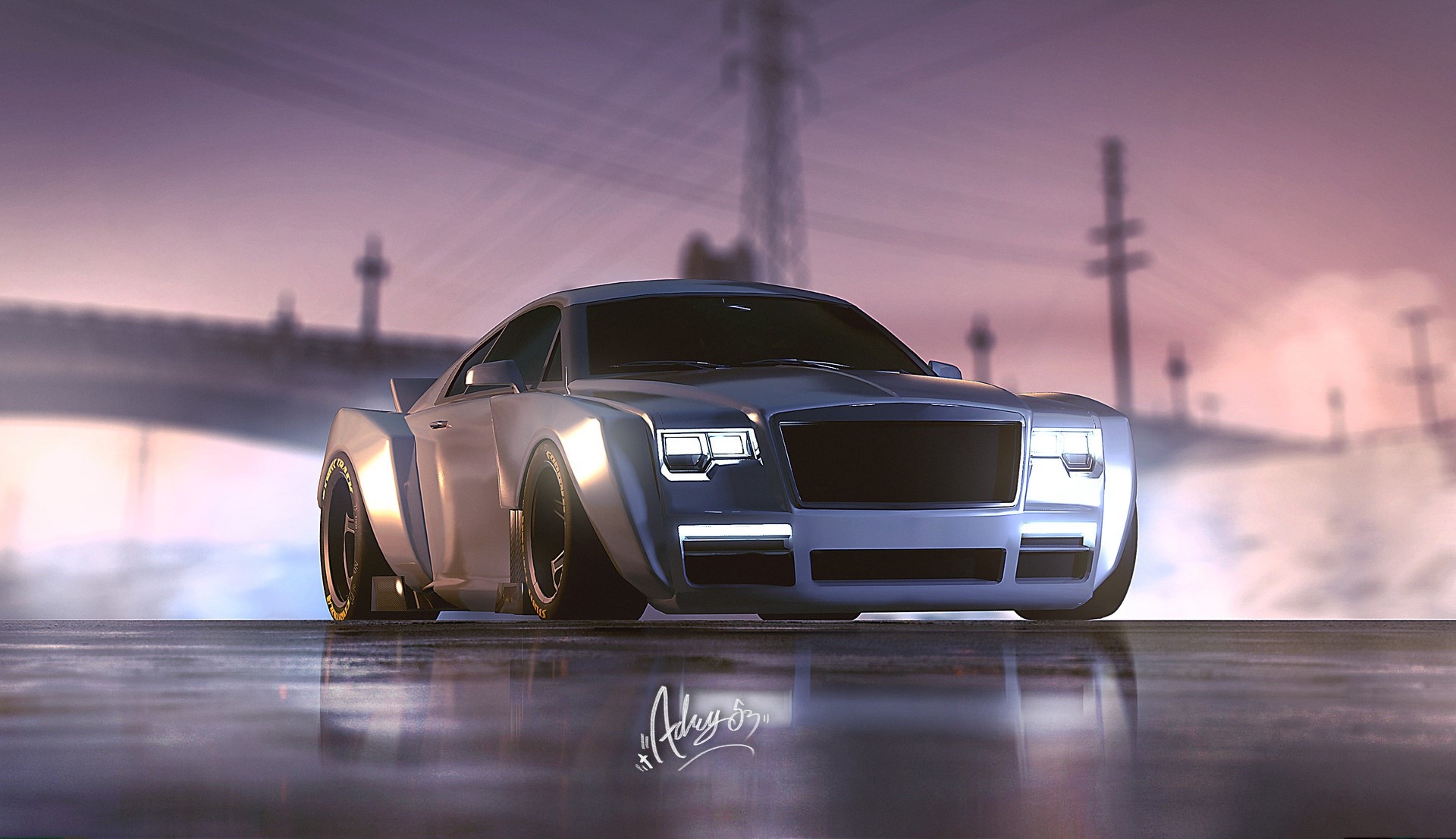 Modified Rolls-Royce Coupe with Widebody Kit HD Wallpaper