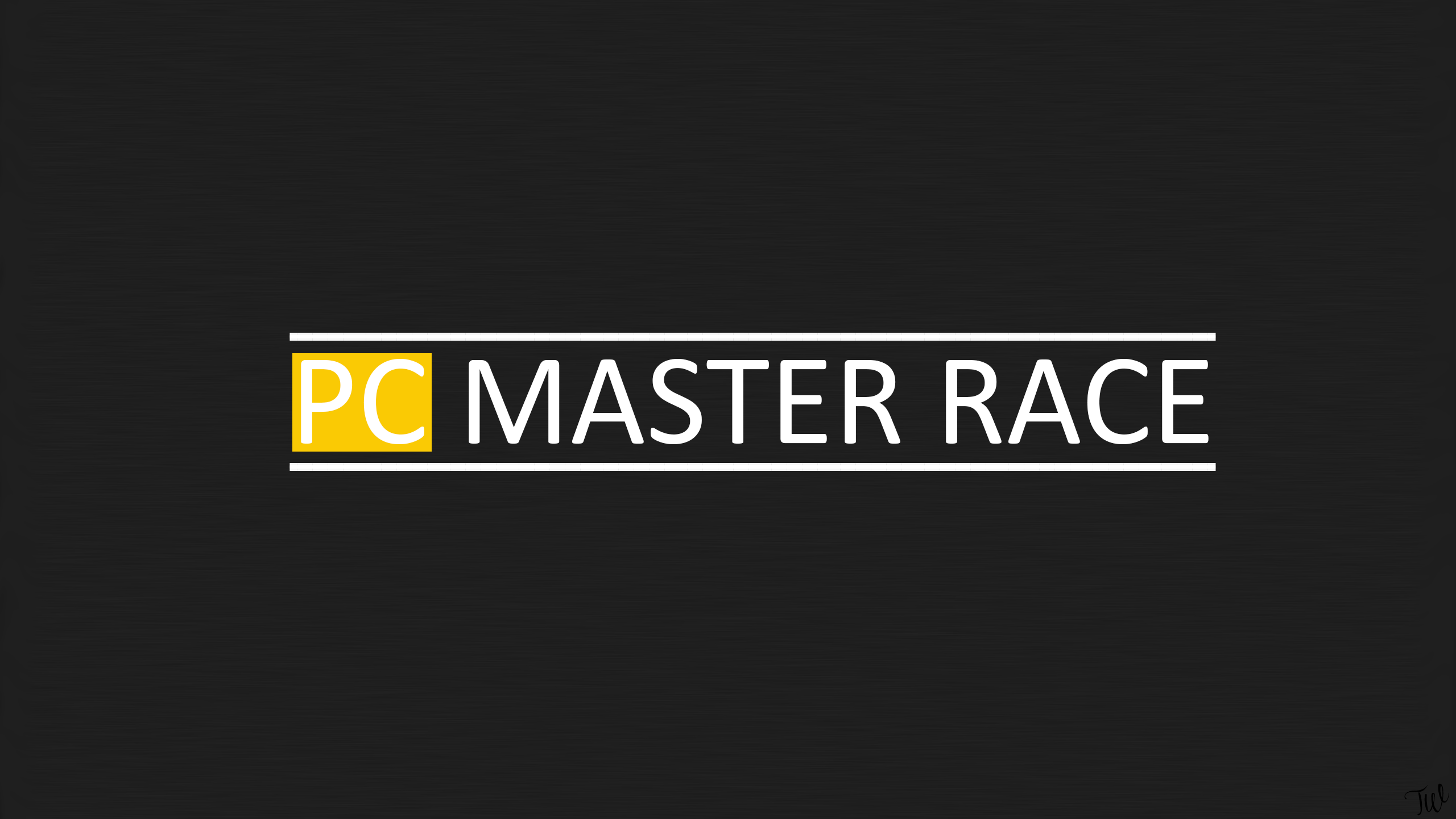 PC Master Race logo HD Wallpaper