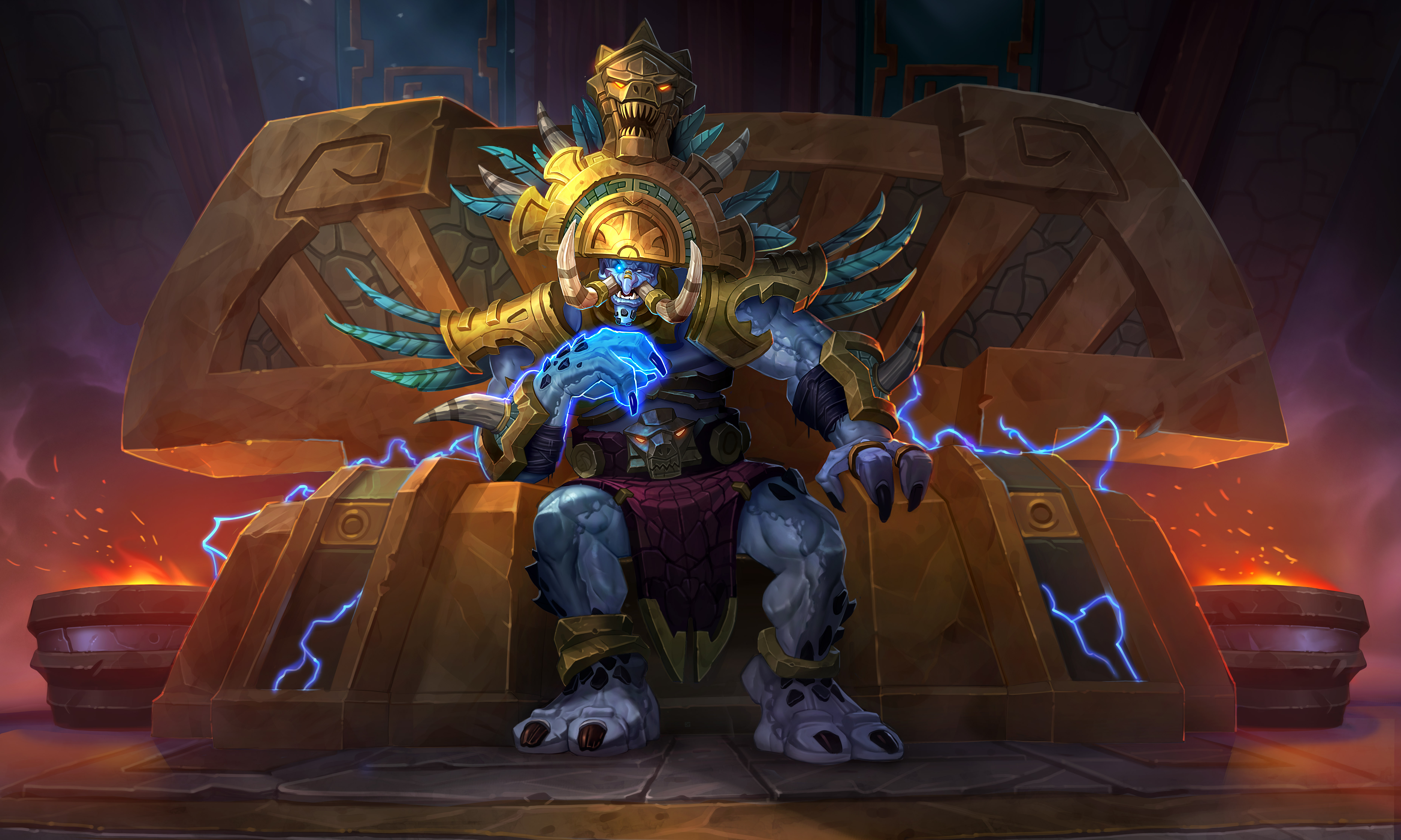 4K Hearthstone Rastakhan's Rumble HD Wallpaper