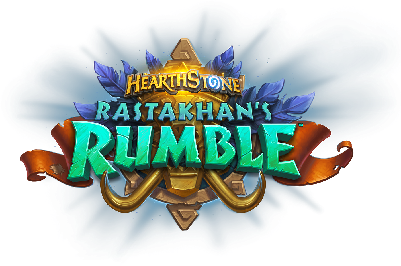 Hearthstone Rastakhan's Rumble logo HD Wallpaper