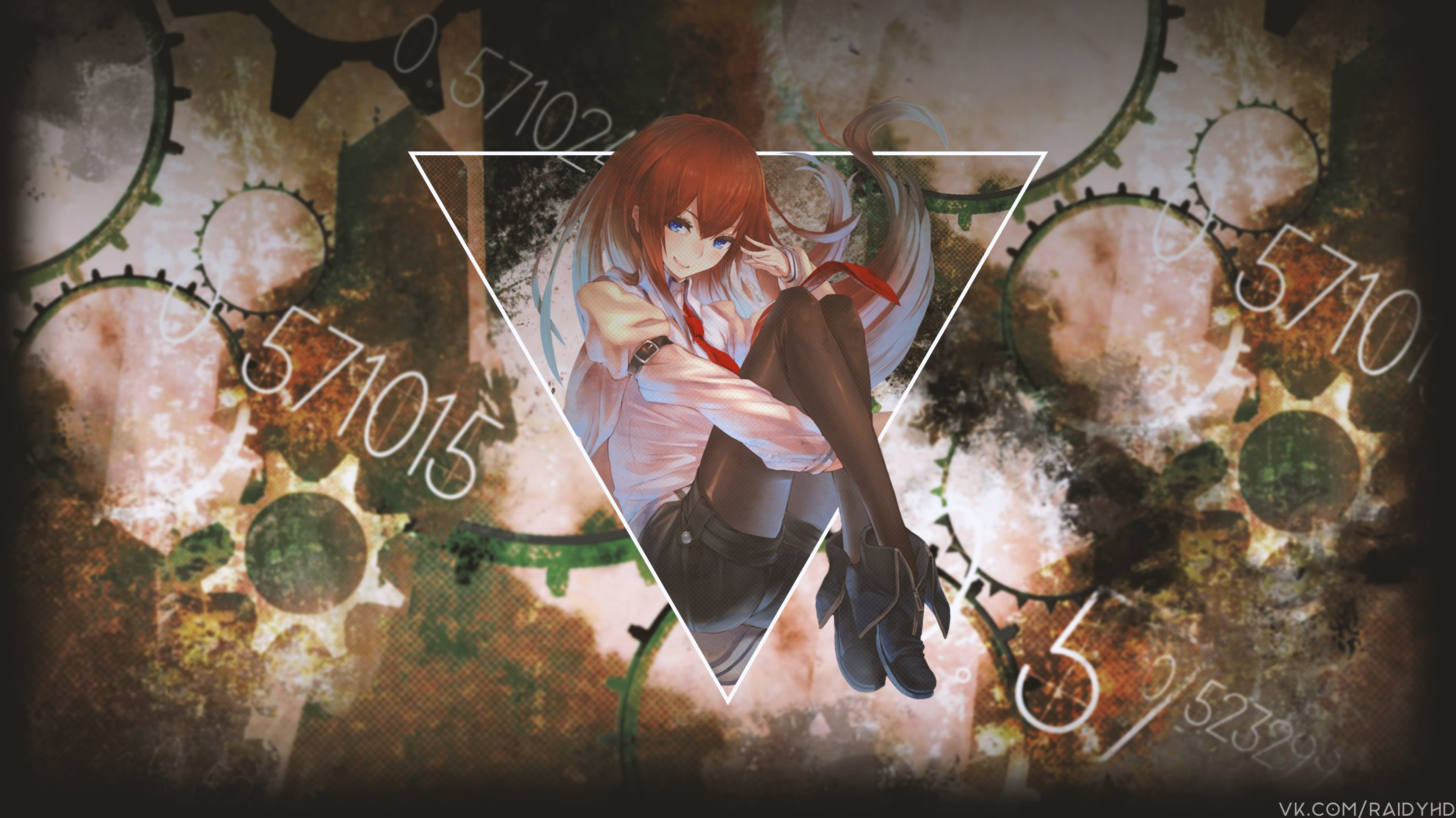 Kurisu Makise from Steins;Gate 4K HD Wallpaper