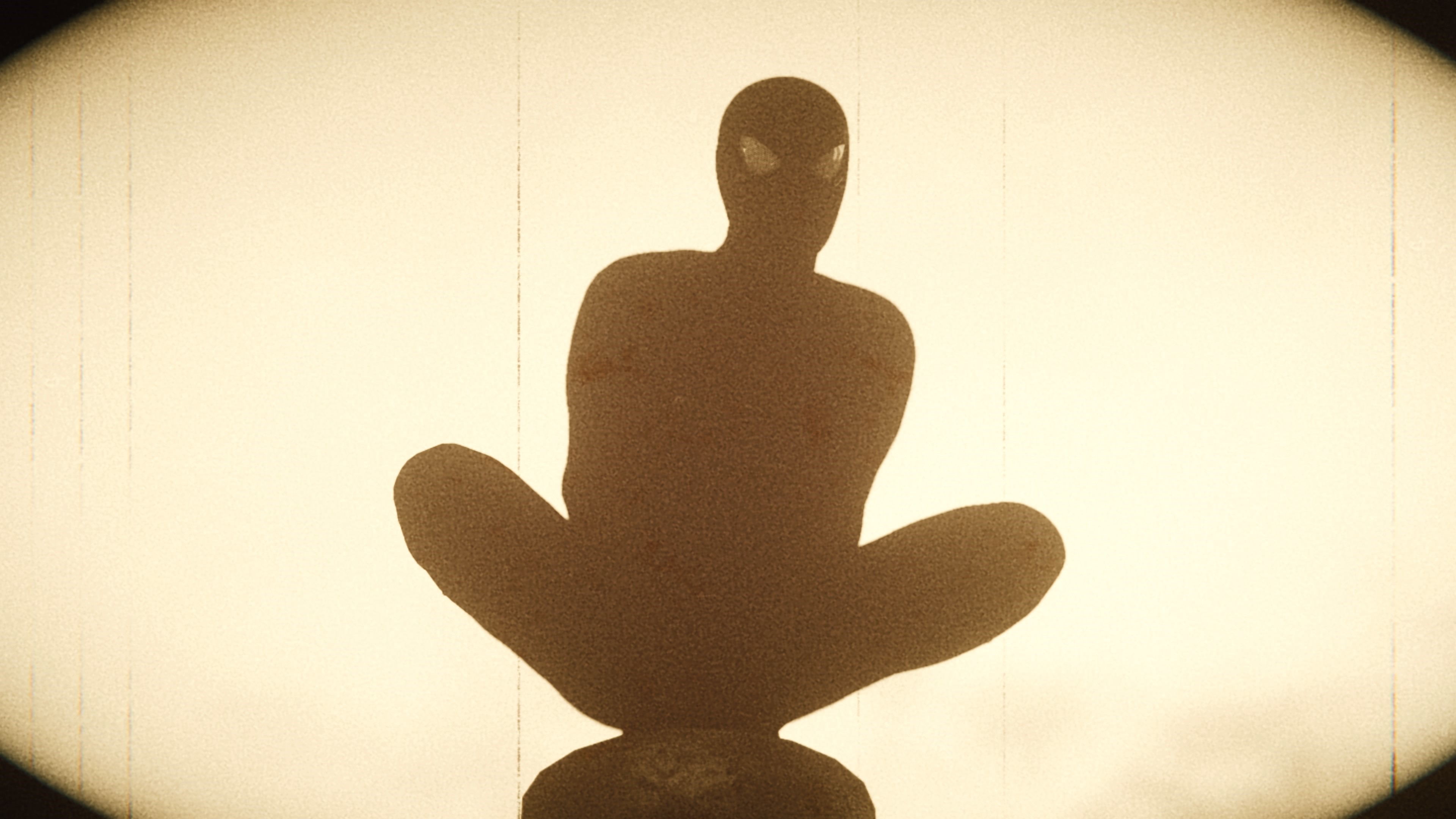 Spider-Man silhouette sitting down HD Wallpaper