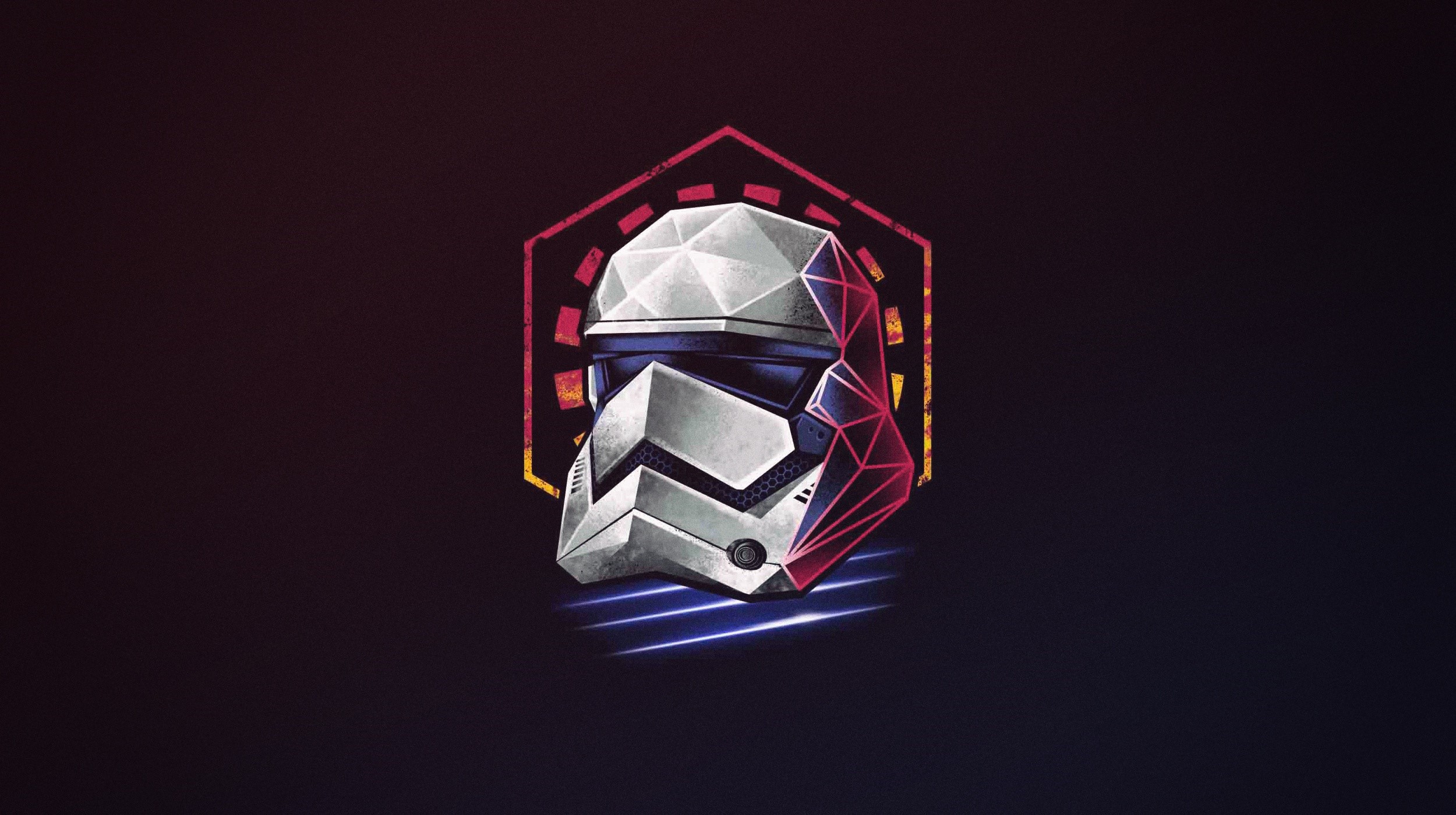 Stormtrooper helmet from Star Wars HD Wallpaper