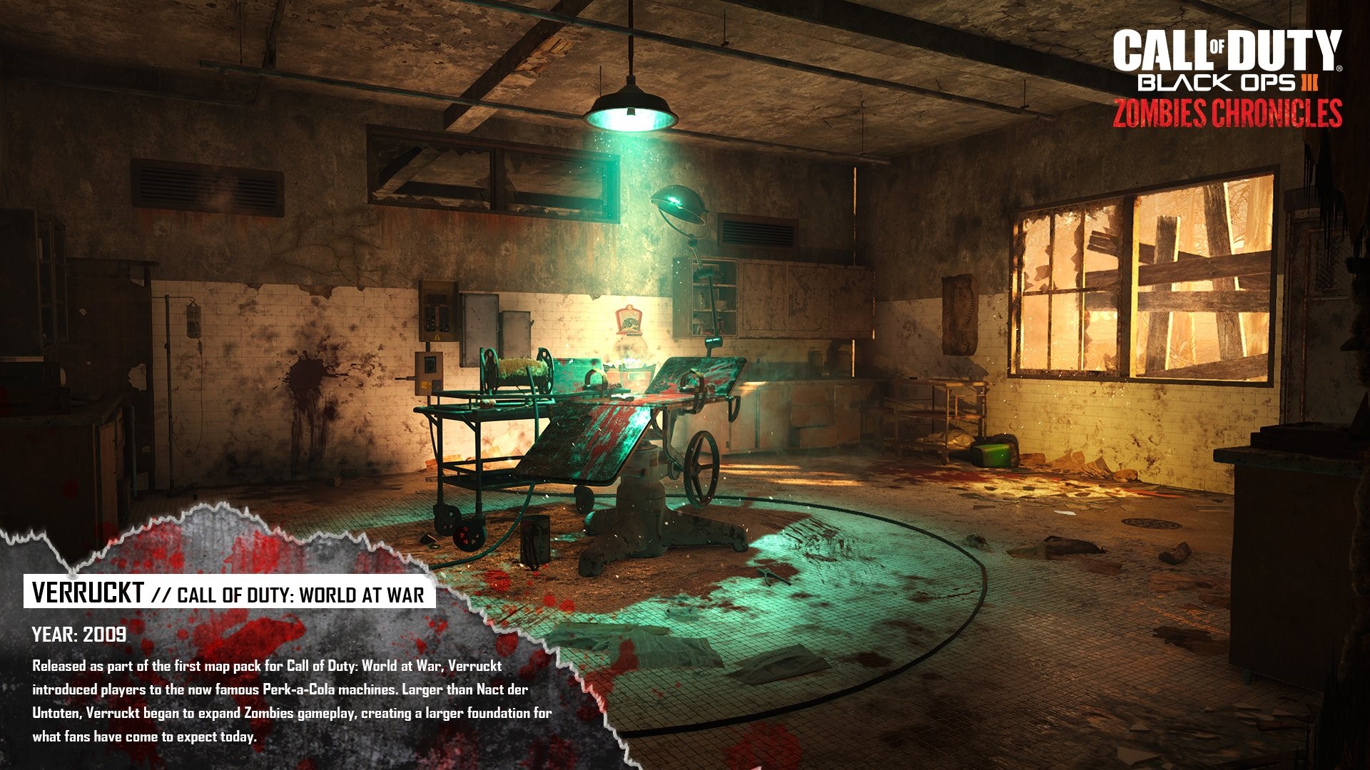 Verruckt map from Call of Duty: Black Ops III Zombies Chronicles HD Wallpaper