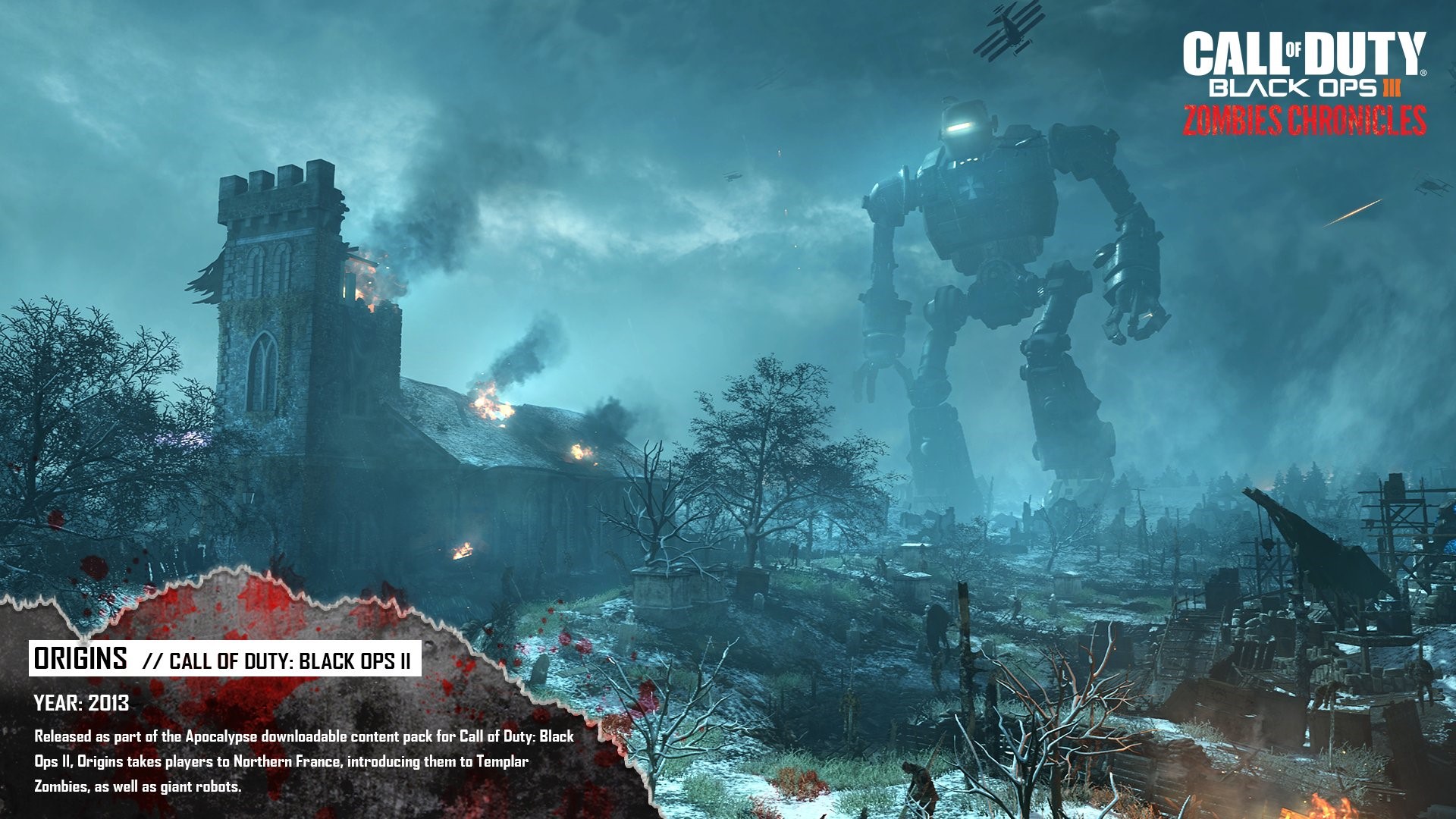 Call of Duty: Black Ops III Zombies Chronicles Origins HD Wallpaper
