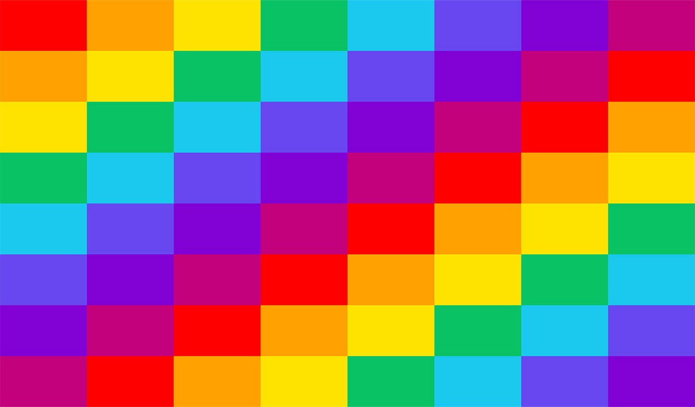 Colorful abstract grid pattern HD Wallpaper