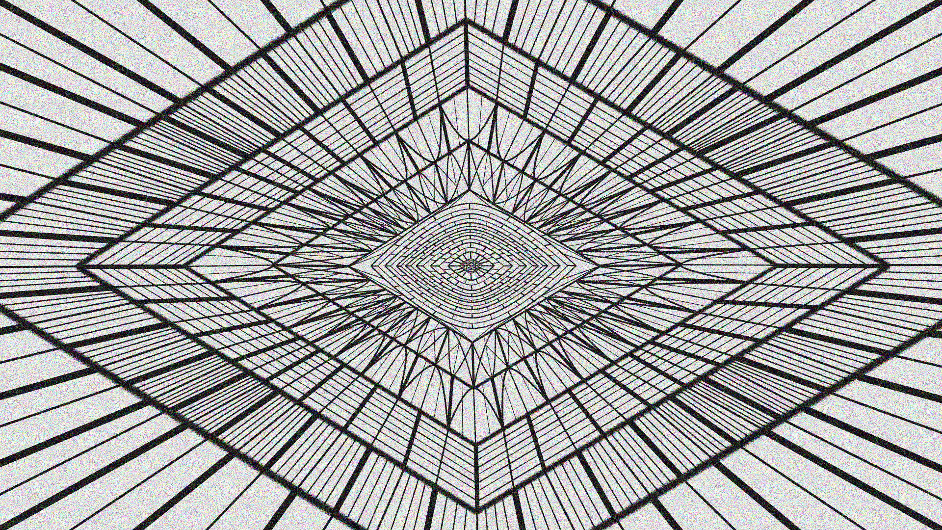 Abstract geometric pattern with rhombus and triangles HD Wallpaper