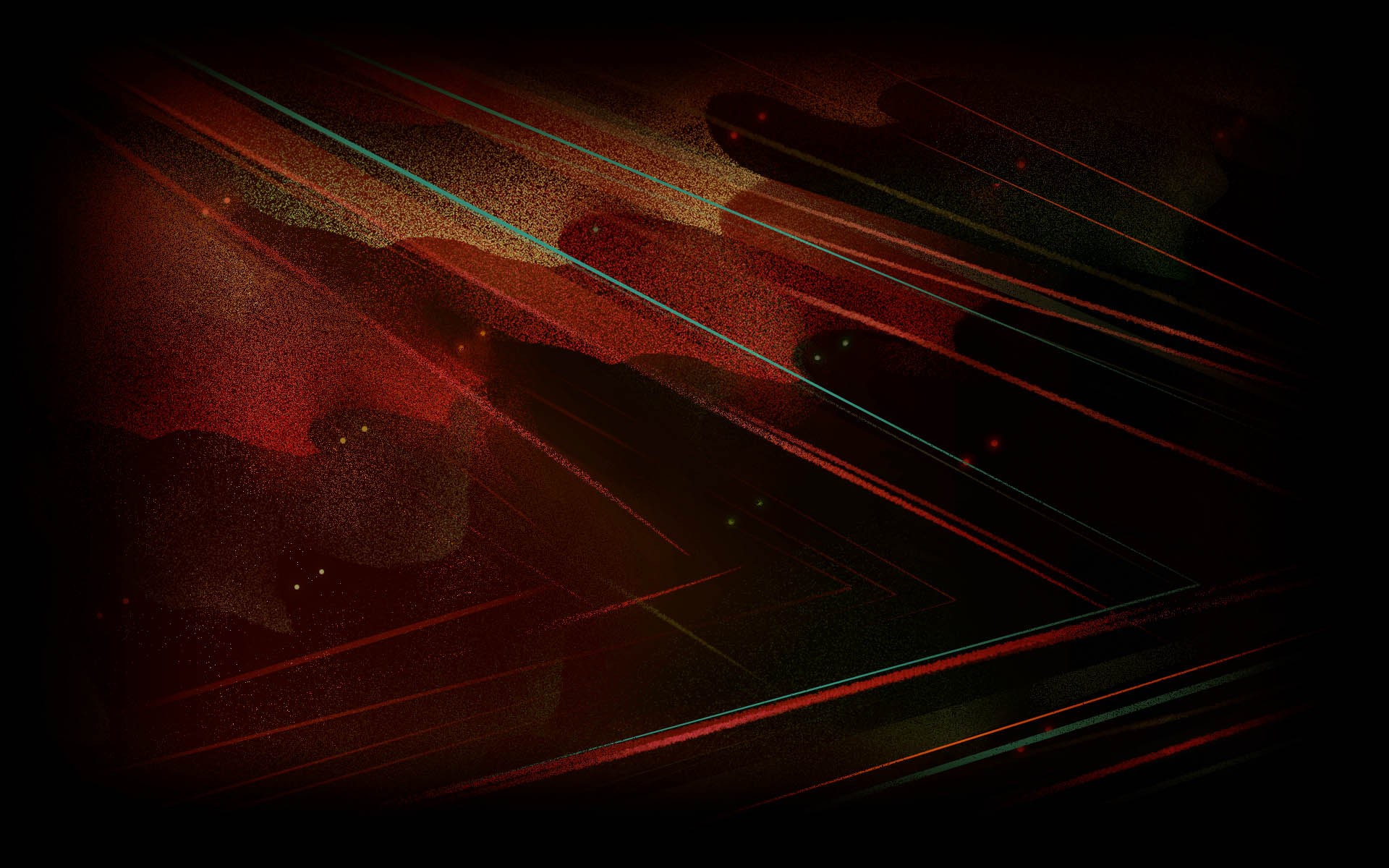 Oxenfree video game abstract art HD Wallpaper