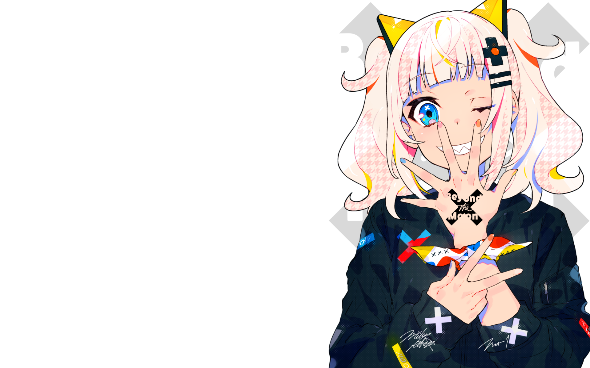 Kaguya Luna from Virtual YouTuber HD Wallpaper
