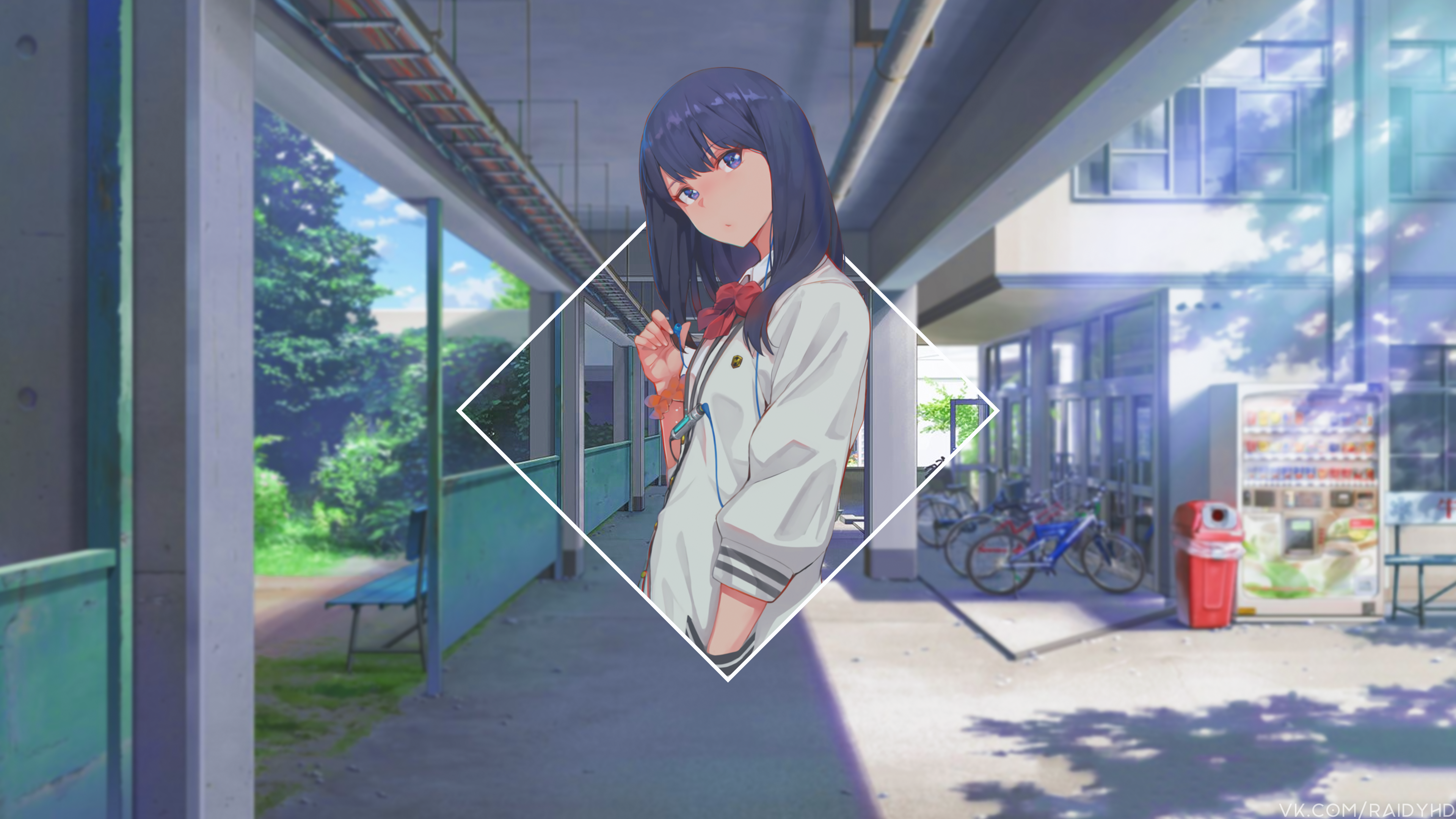4K Takarada Rikka from SSSS.GRIDMAN anime HD Wallpaper