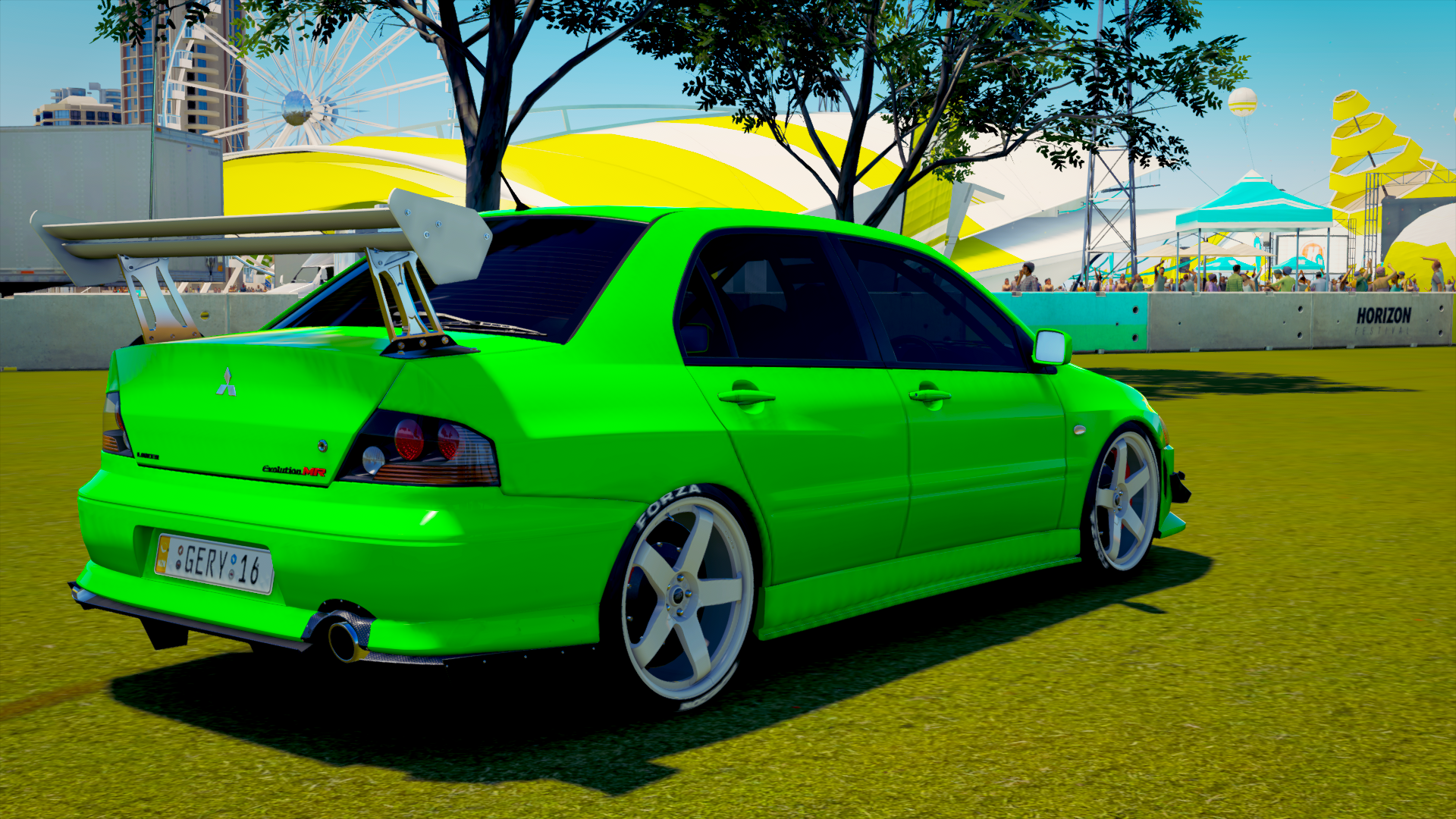 Mitsubishi Lancer Evolution VIII from Forza Horizon 3 HD Wallpaper